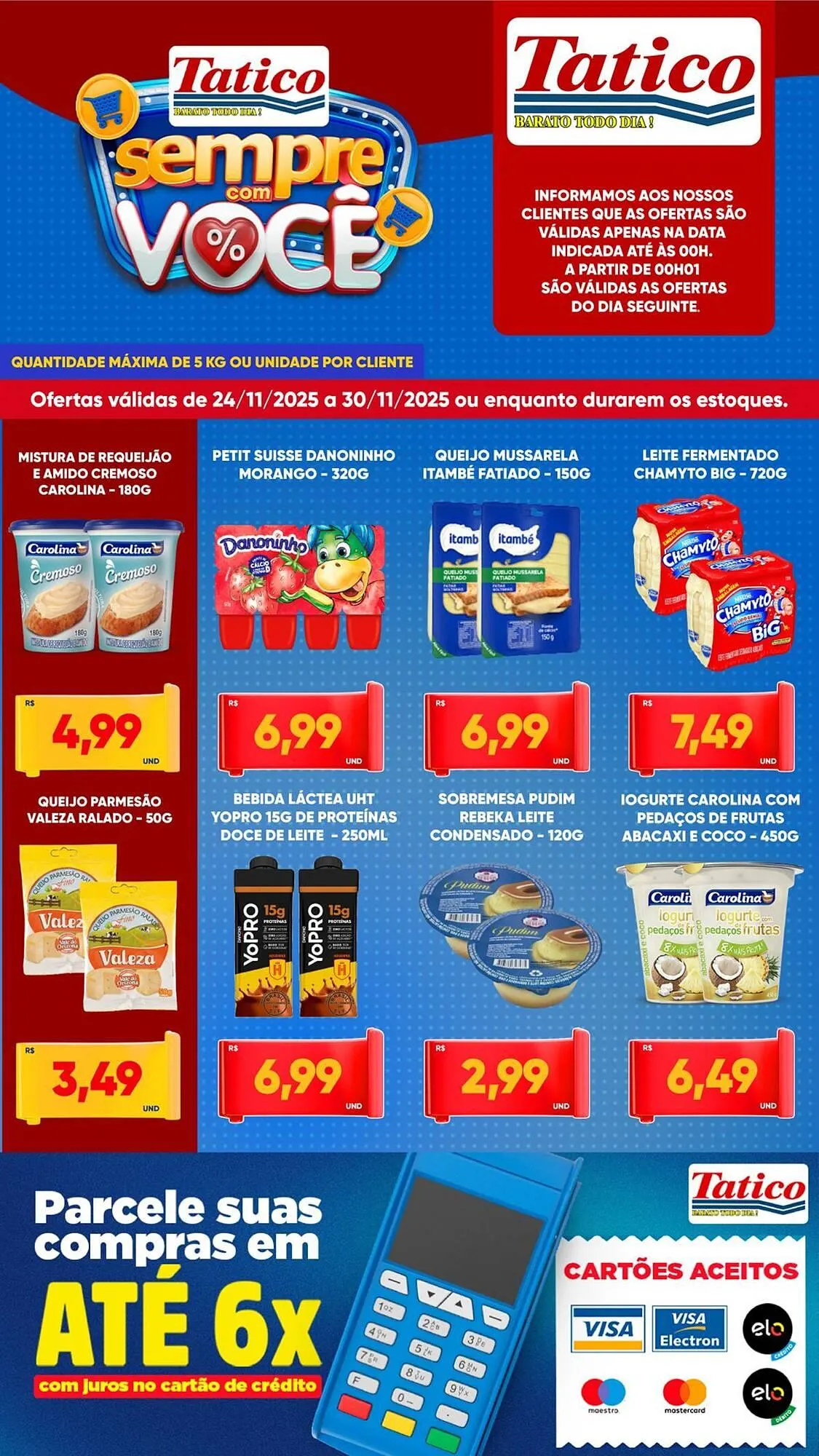 Encarte de Tabloide Tatico 24 de novembro até 30 de novembro 2025 - Pagina 2