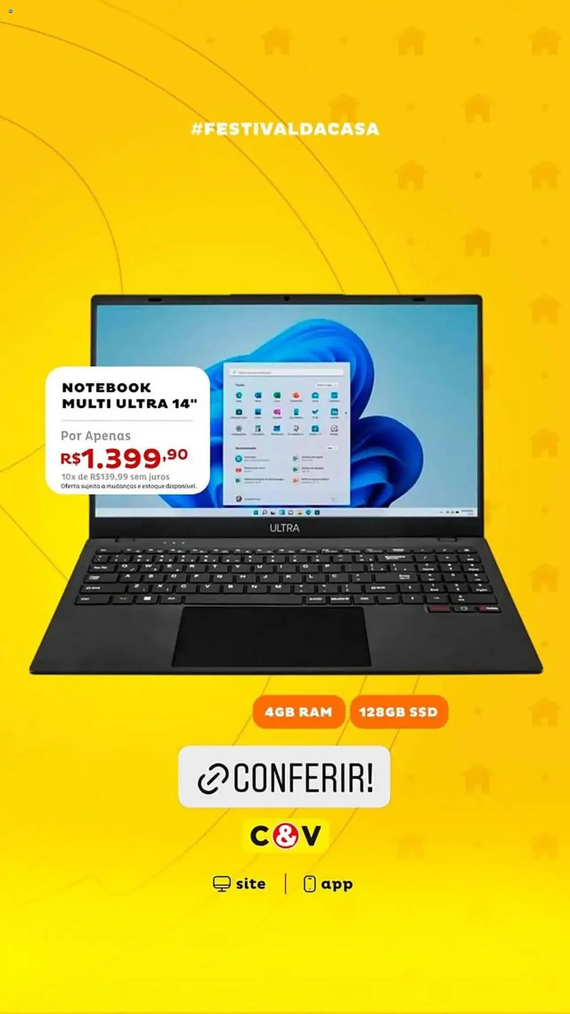 Encarte de Encarte Casa e Vídeo 17 de outubro até 20 de outubro 2025 - Pagina 1