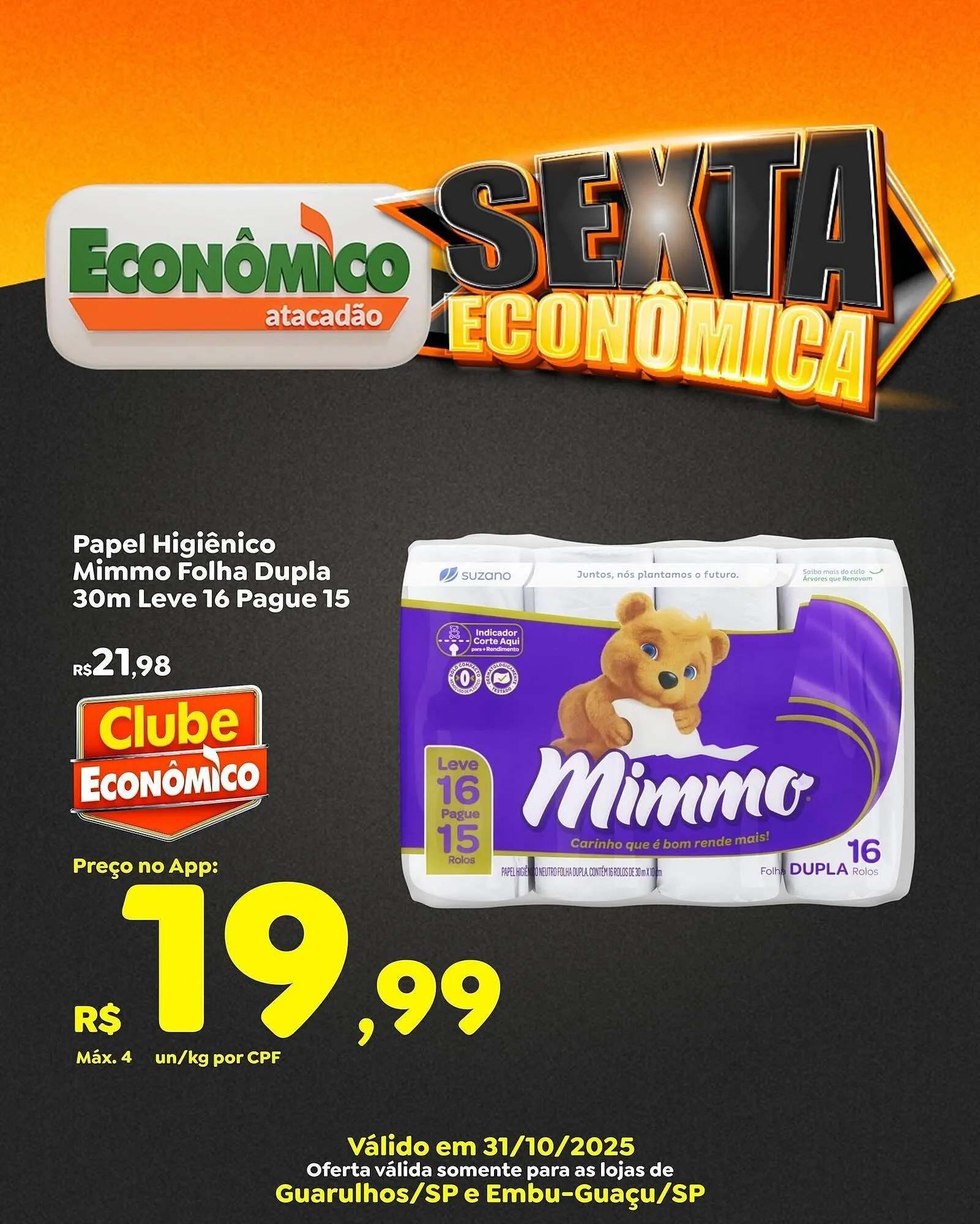 Encarte de Catálogo Econômico Atacadão 31 de outubro até 31 de outubro 2025 - Pagina 4