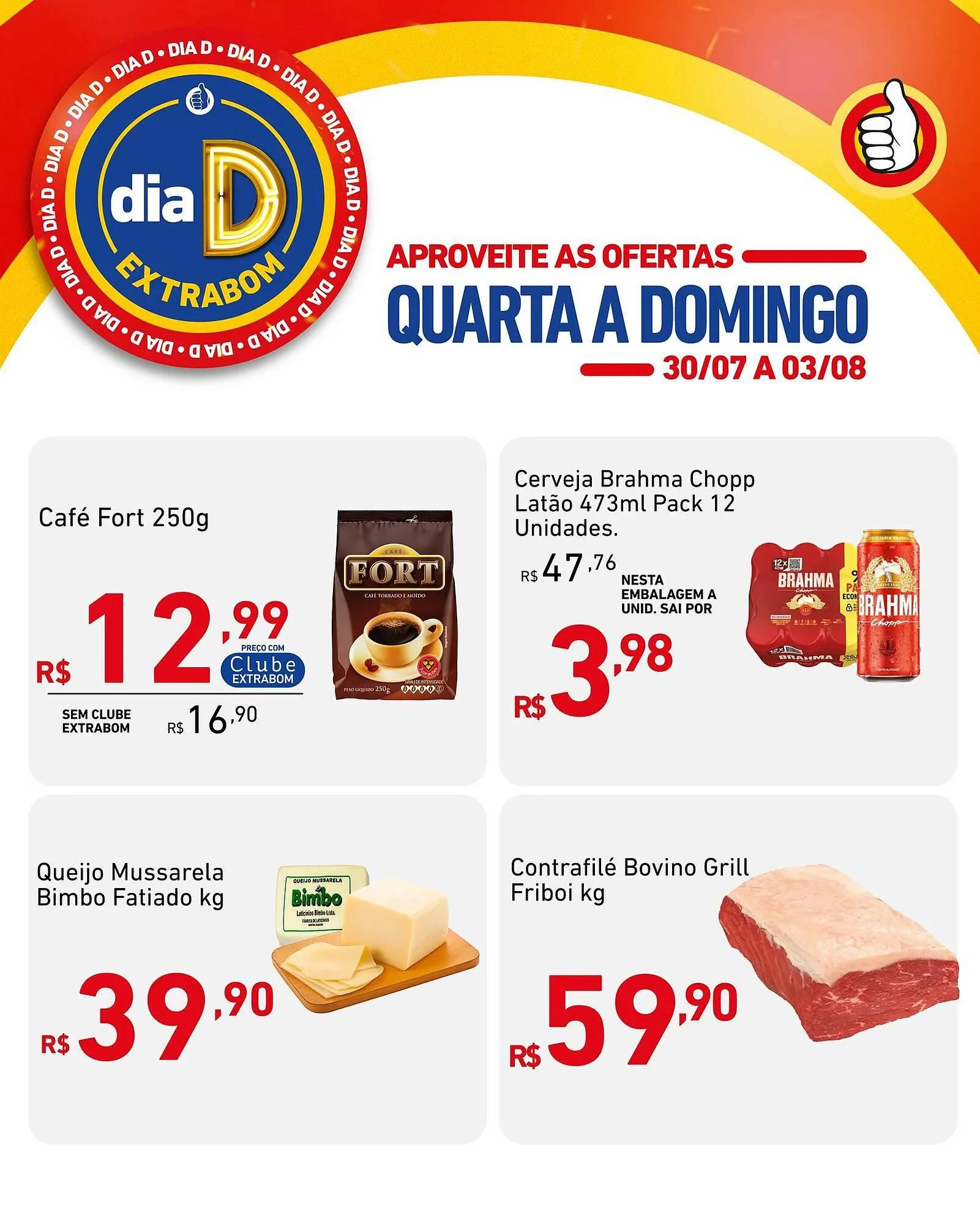 Encarte de Catálogo Extrabom Supermercados 30 de julho até 3 de agosto 2025 - Pagina 2