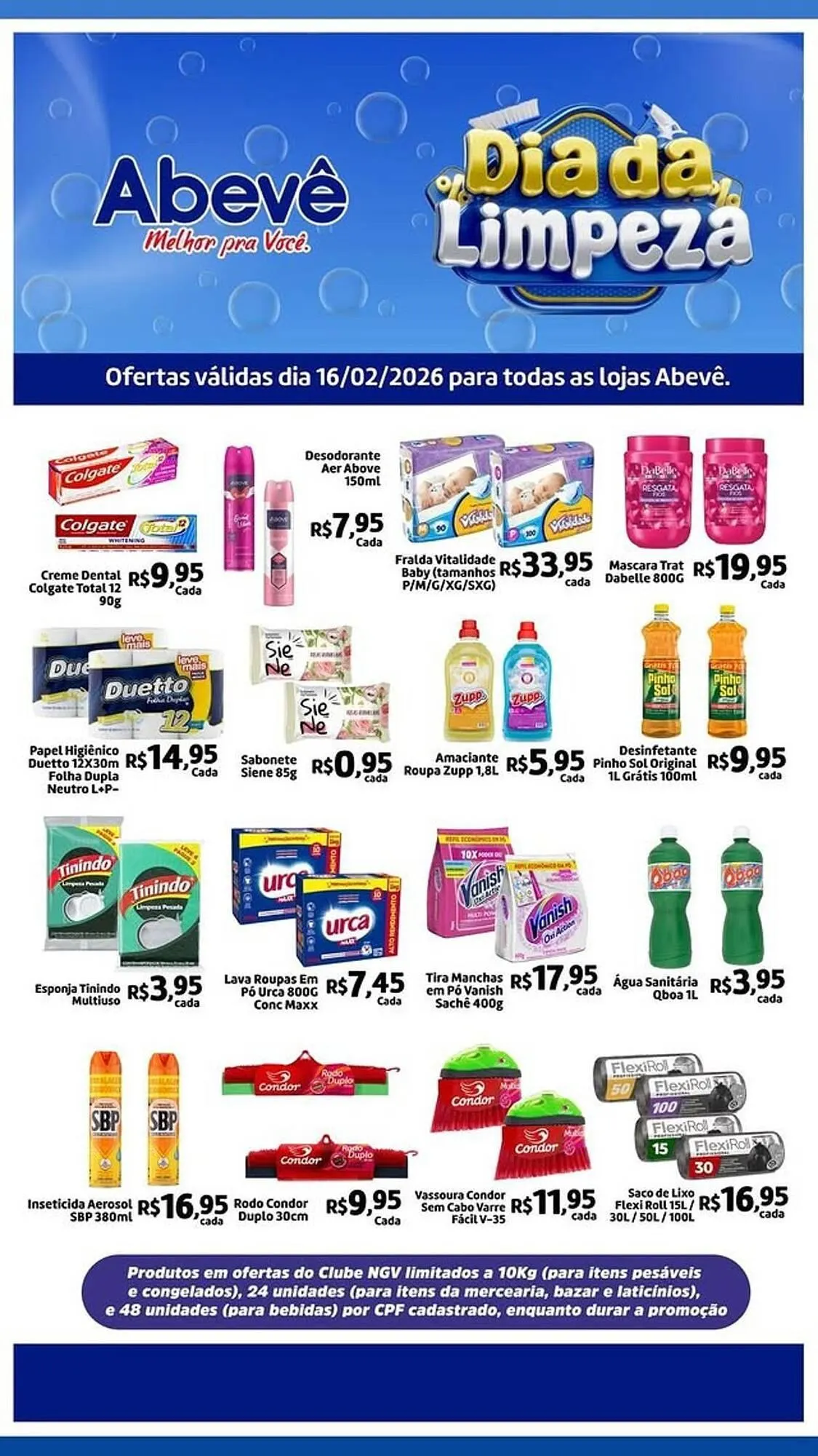 Encarte de Catálogo Abevê Supermercados 16 de fevereiro até 17 de fevereiro 2026 - Pagina 4