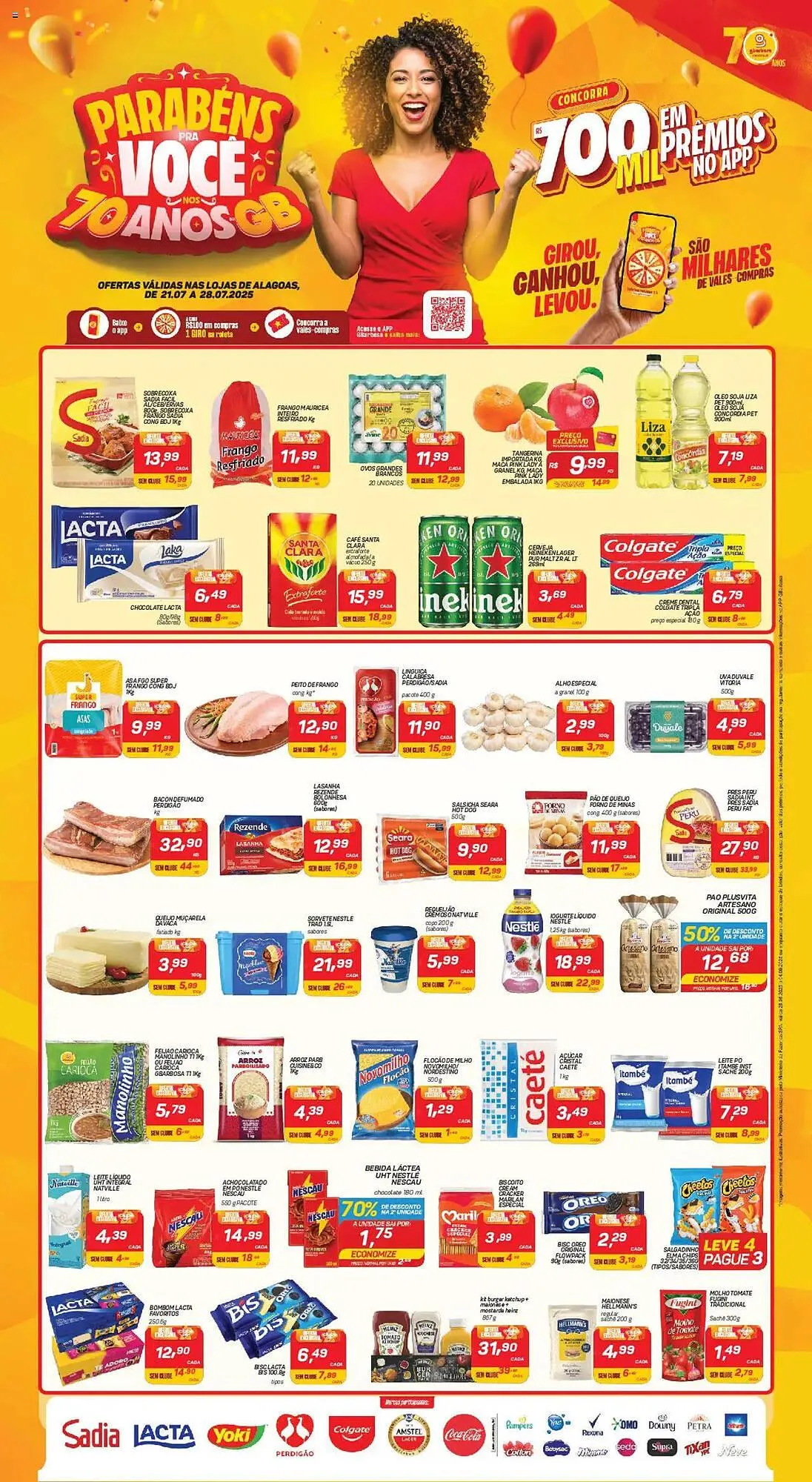 Encarte de Catálogo GBarbosa 21 de julho até 28 de julho 2025 - Pagina 1