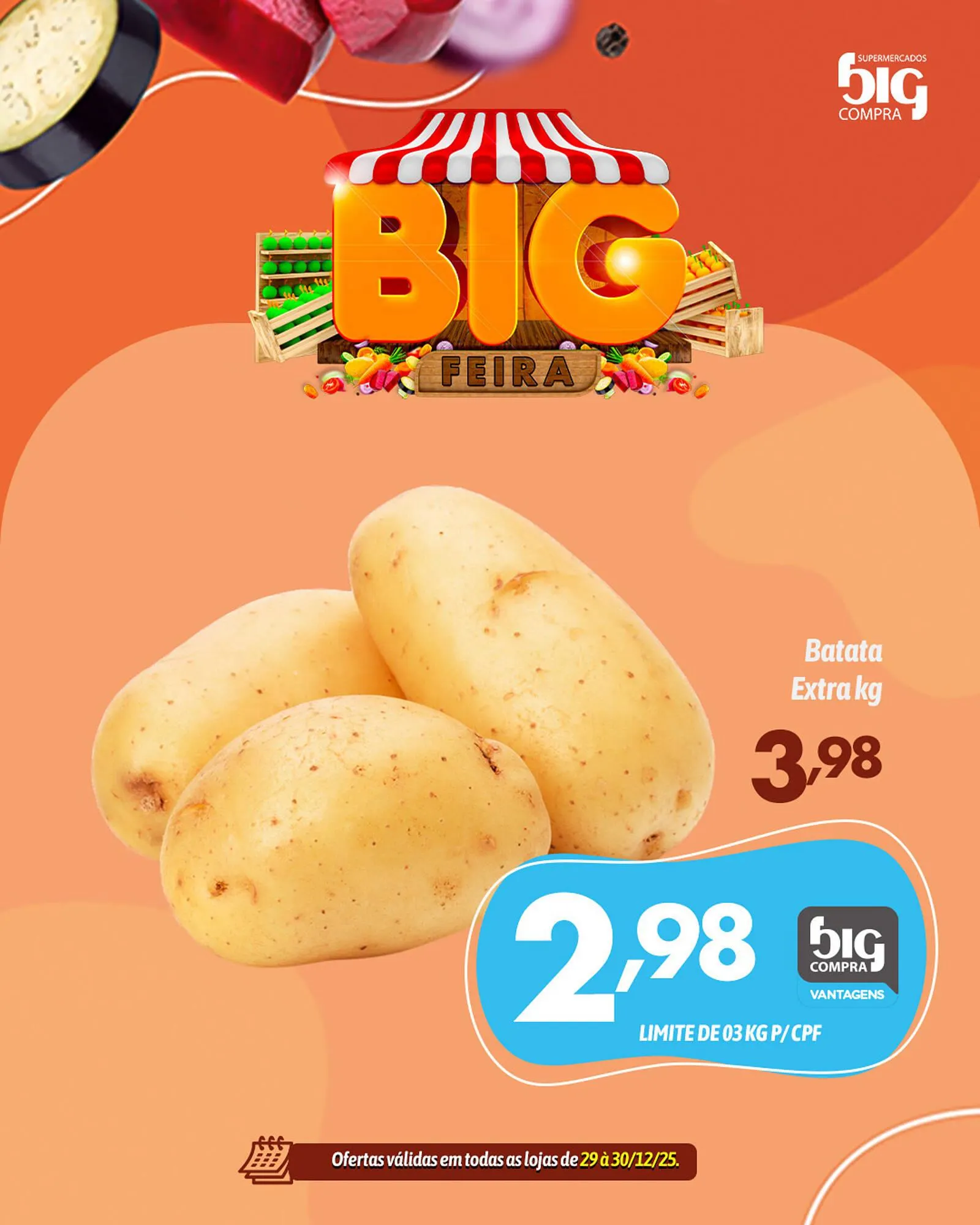 Encarte de Catálogo Supermercados Big Compra 29 de dezembro até 30 de dezembro 2025 - Pagina 3