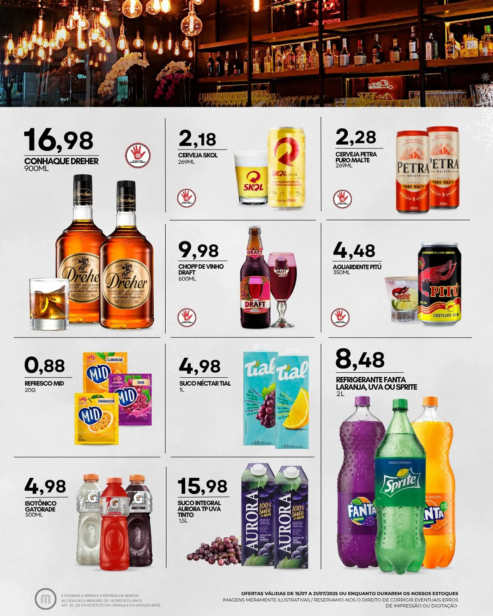 Encarte de Catálogo Mercadão Atacadista 15 de julho até 21 de julho 2025 - Pagina 2