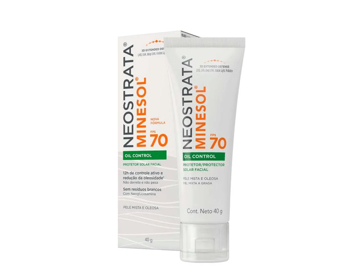 Protetor Solar Facial Neostrata Minesol Oil Control FPS70 40g