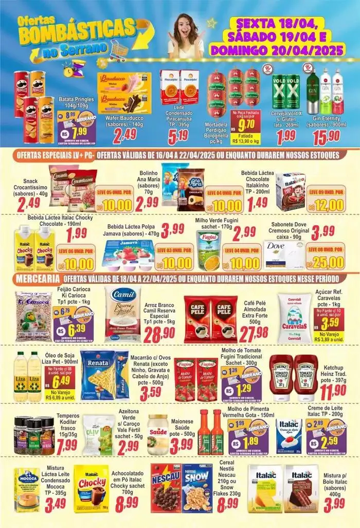 Encarte de Encarte Serrano Supermercado 16 de abril até 17 de abril 2025 - Pagina 4