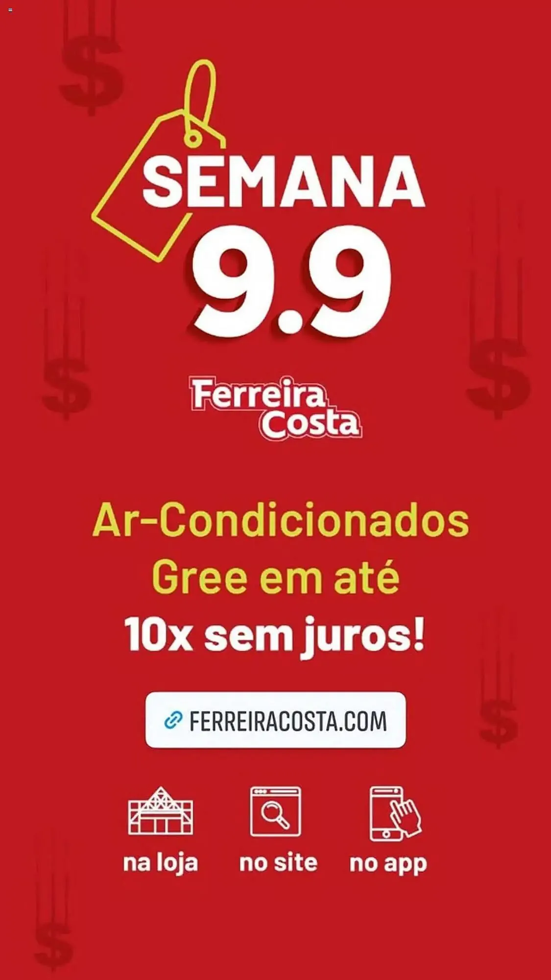 Encarte de Encarte Ferreira Costa 9 de setembro até 10 de setembro 2025 - Pagina 1