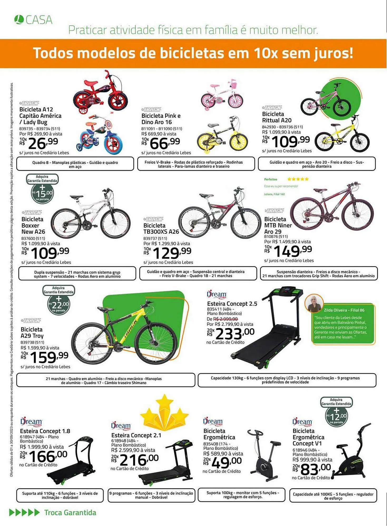 Encarte de Catálogo Lojas Lebes 1 de setembro até 30 de setembro 2023 - Pagina 8