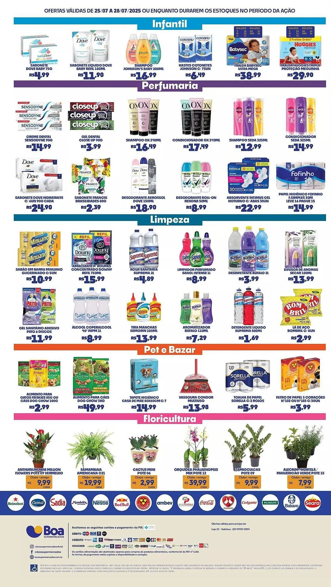 Encarte de Catálogo Boa Supermercados 25 de julho até 28 de julho 2025 - Pagina 4