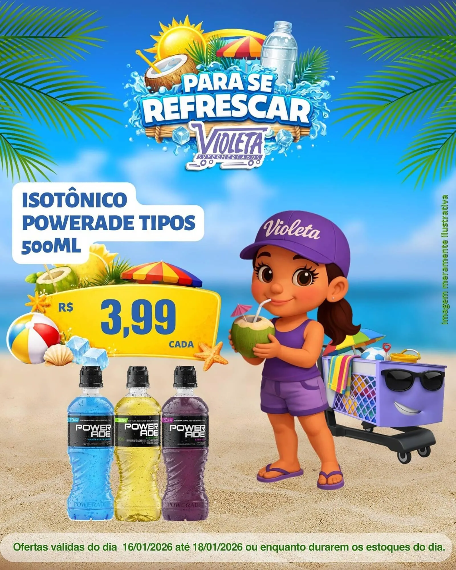 Encarte de Catálogo Violeta Supermercados 16 de janeiro até 18 de janeiro 2026 - Pagina 5