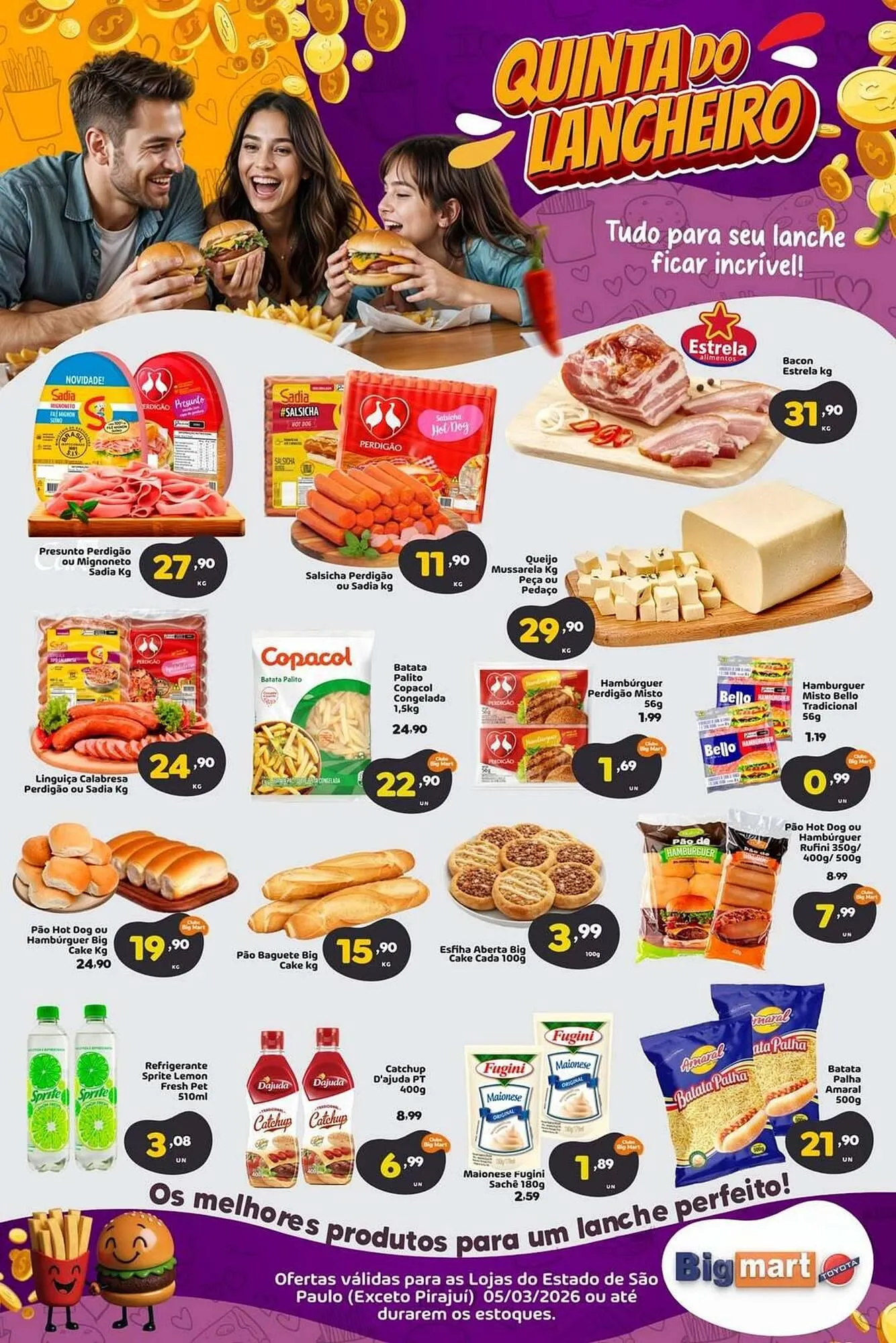 Encarte de Catálogo Bigmart 5 de março até 5 de março 2026 - Pagina 1