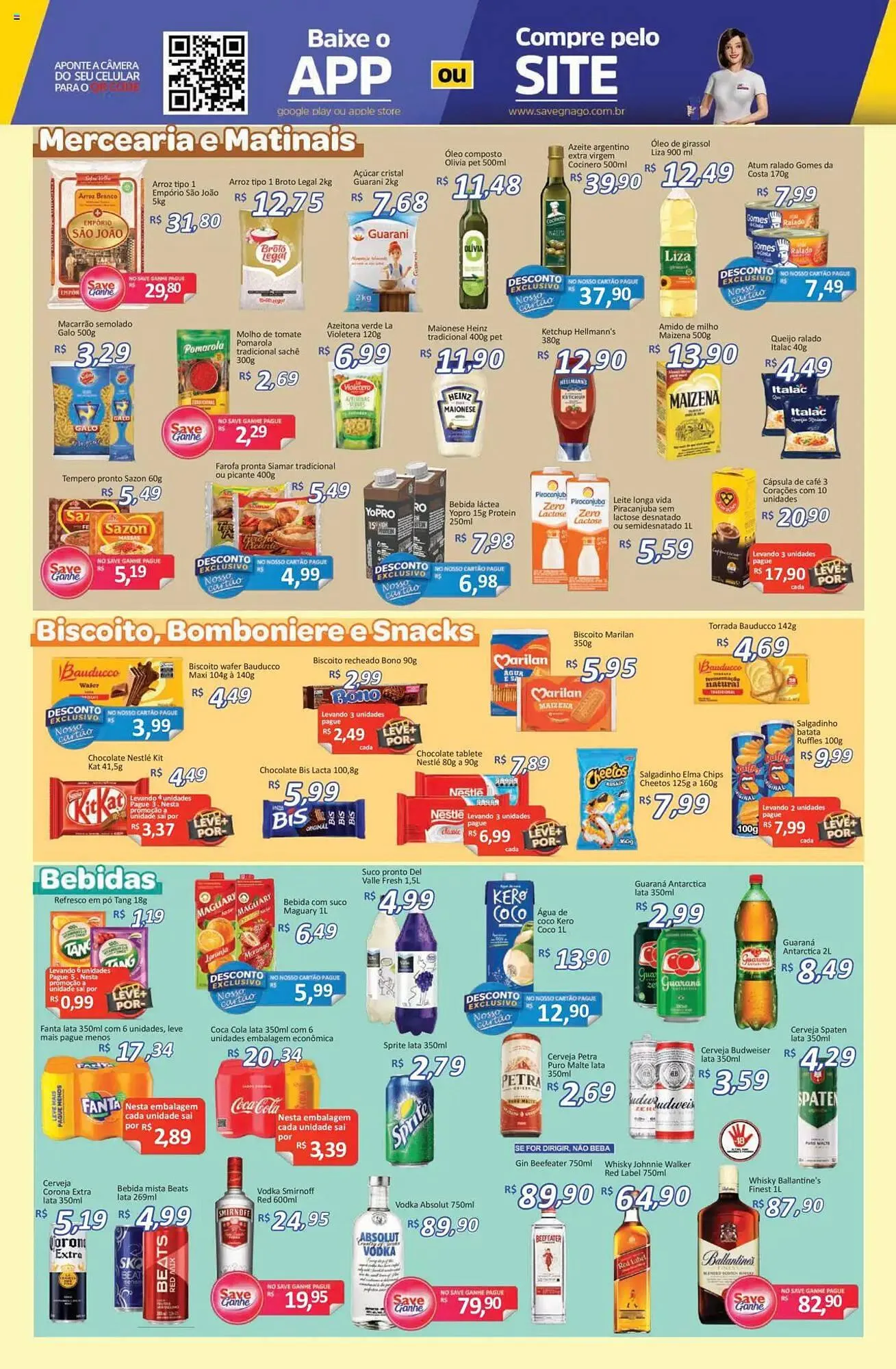 Encarte de Catálogo Supermercados Savegnago 20 de fevereiro até 23 de fevereiro 2025 - Pagina 3