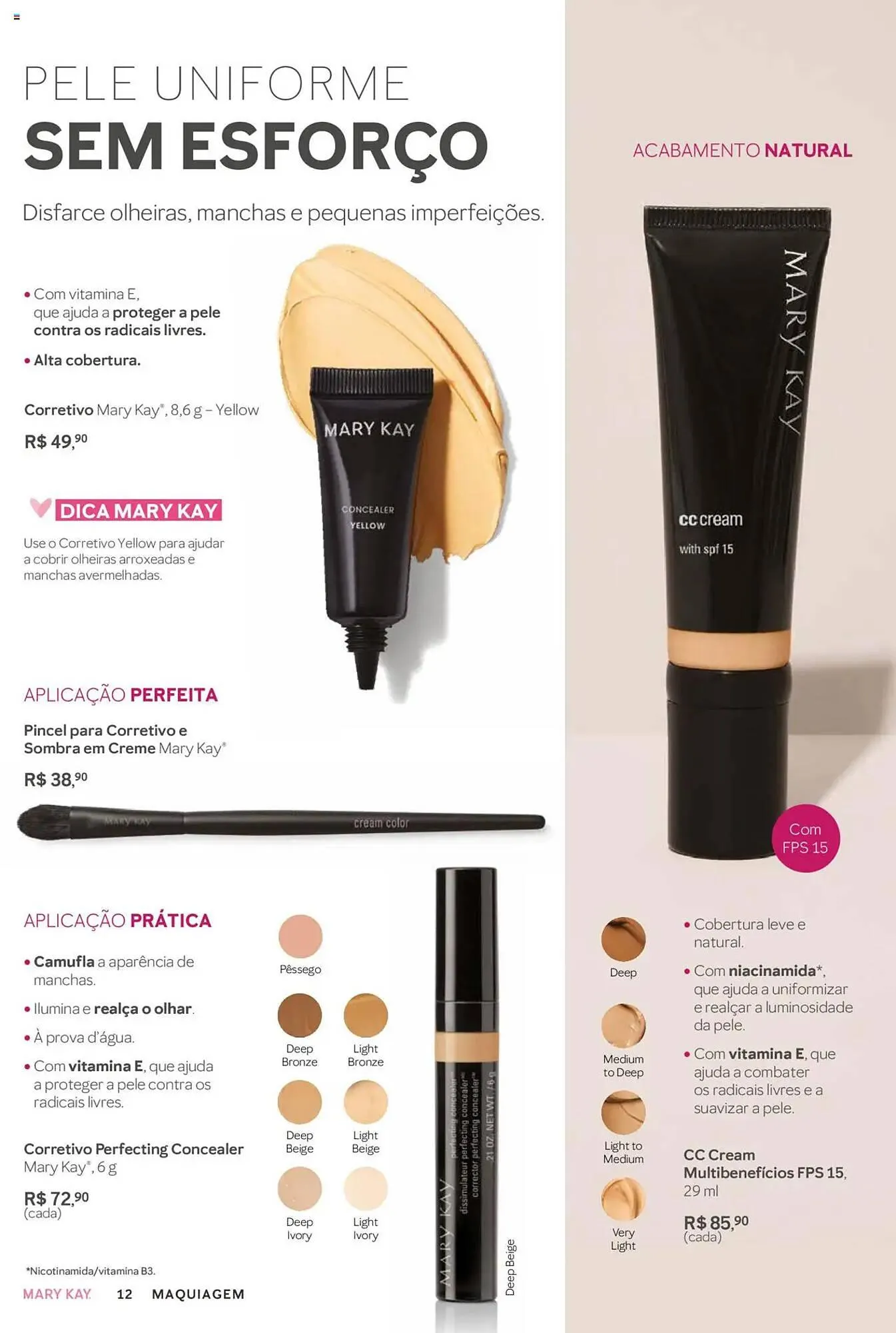 Encarte de Revista Mary Kay 1 de outubro até 1 de novembro 2025 - Pagina 12