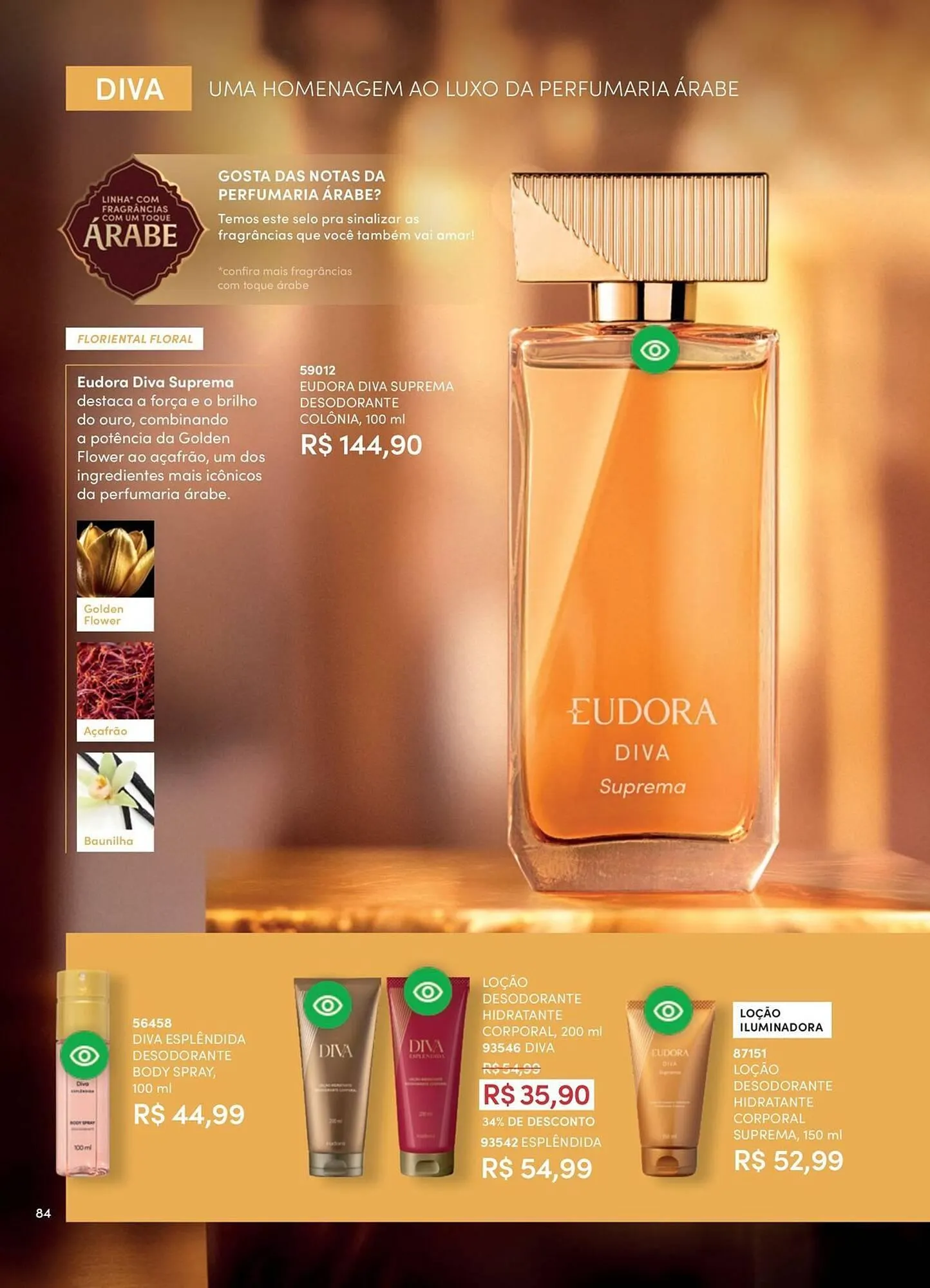 Encarte de Catálogo Eudora 27 de janeiro até 28 de fevereiro 2026 - Pagina 96