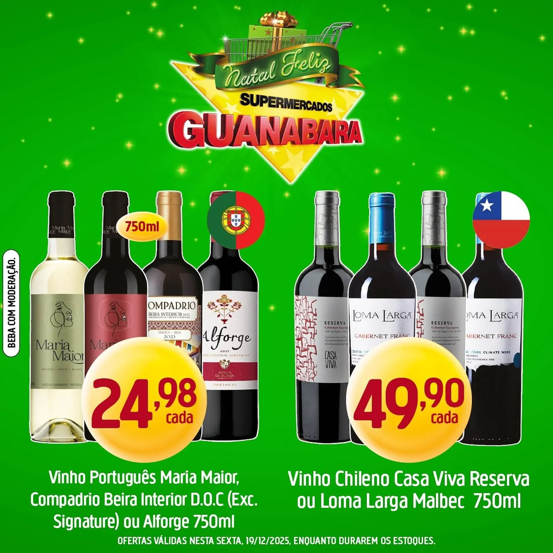 Encarte de Encarte Supermercados Guanabara 19 de dezembro até 19 de dezembro 2025 - Pagina 1