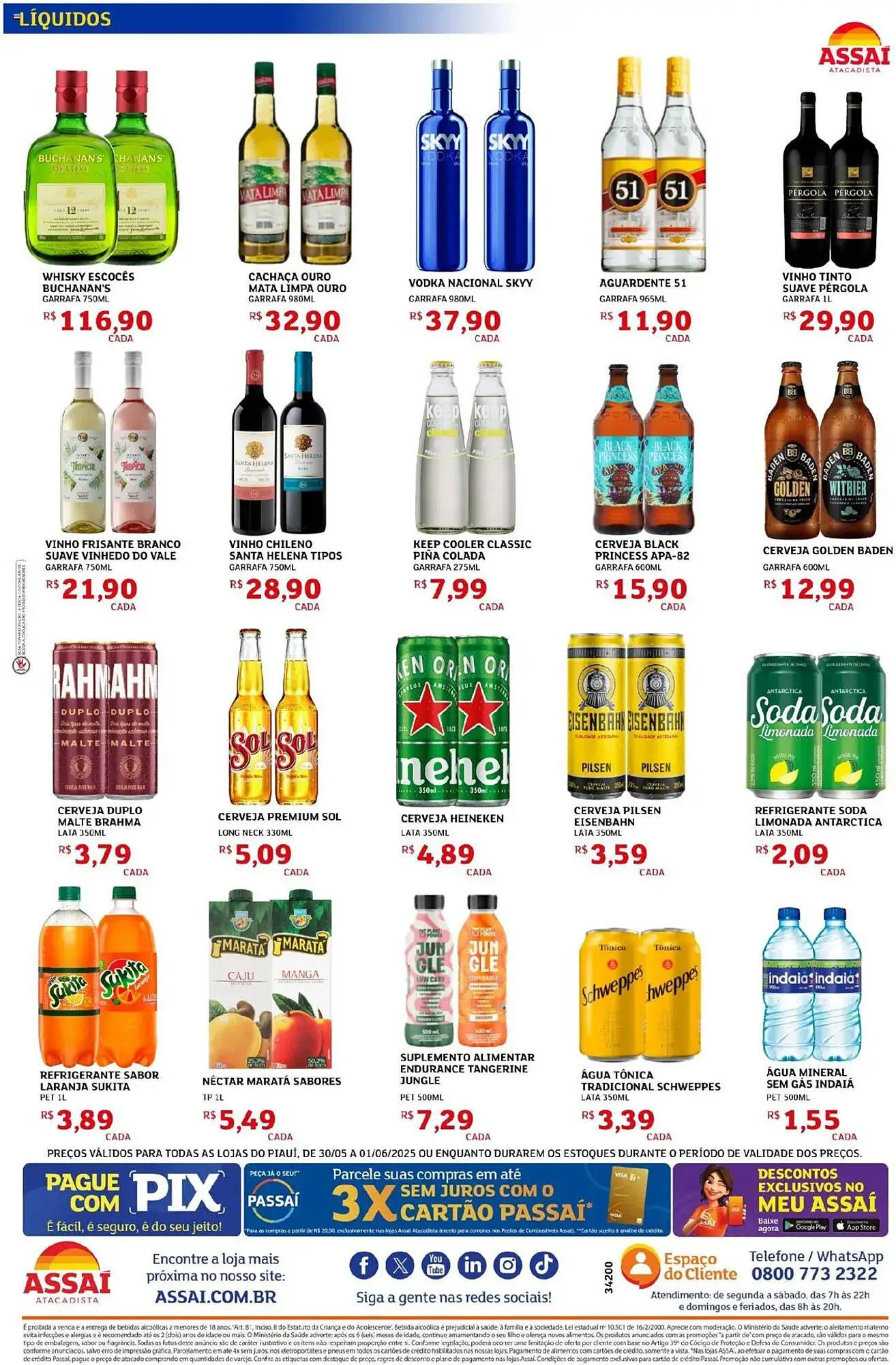 Encarte de Catálogo Assaí Atacadista 30 de maio até 1 de junho 2025 - Pagina 2