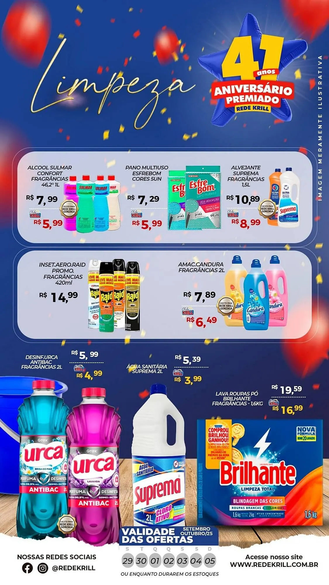 Encarte de Folheto Rede Krill 29 de setembro até 5 de outubro 2025 - Pagina 5