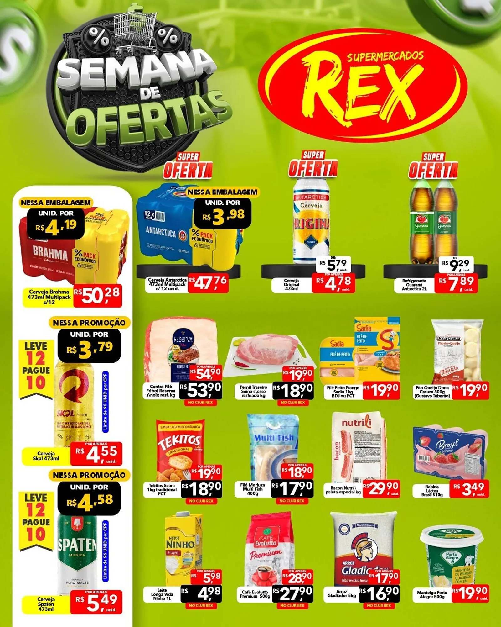 Encarte de Catálogo Supermercados Rex 27 de março até 29 de março 2026 - Pagina 1