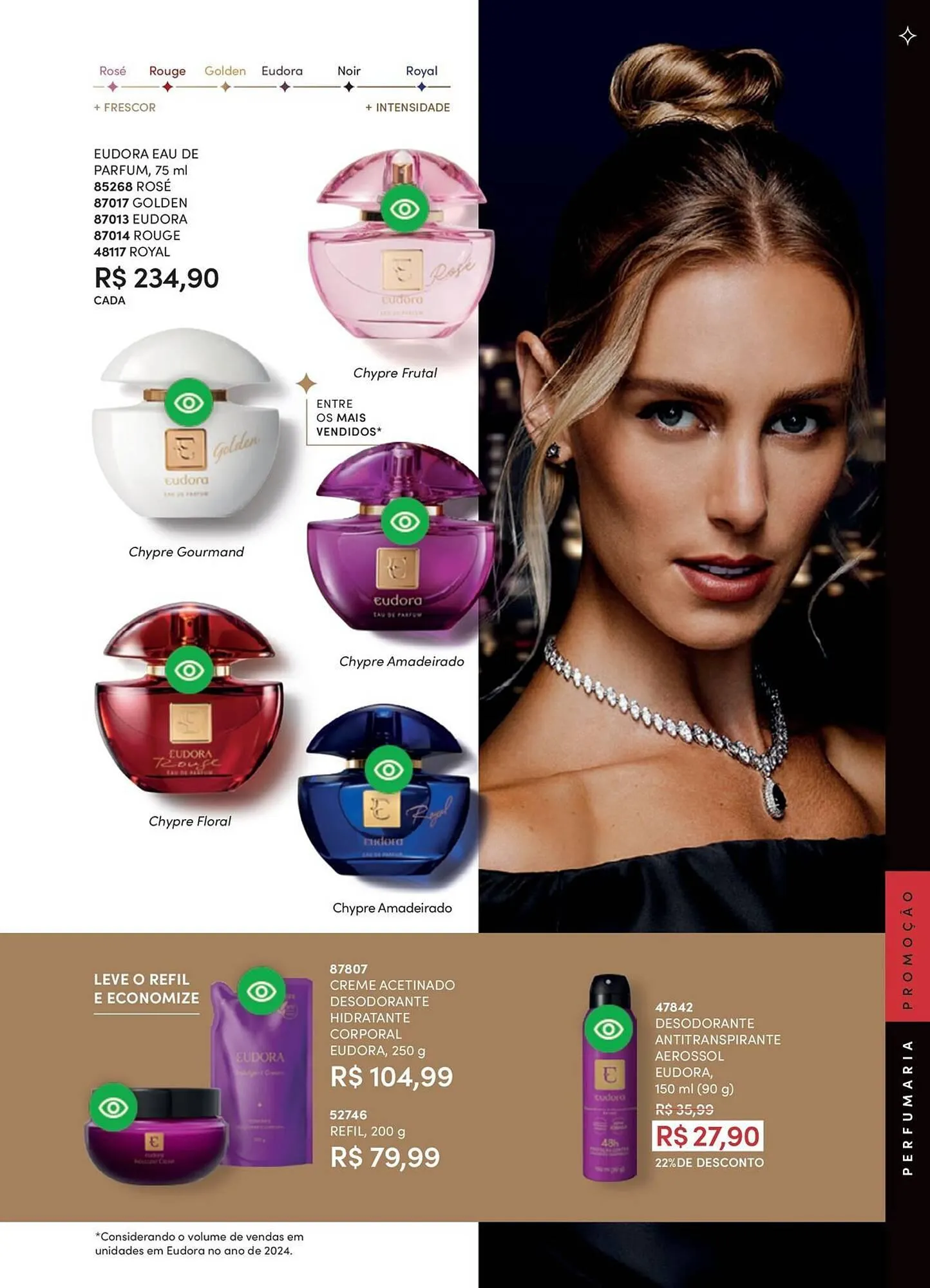 Encarte de Catálogo Eudora 8 de outubro até 8 de novembro 2025 - Pagina 47