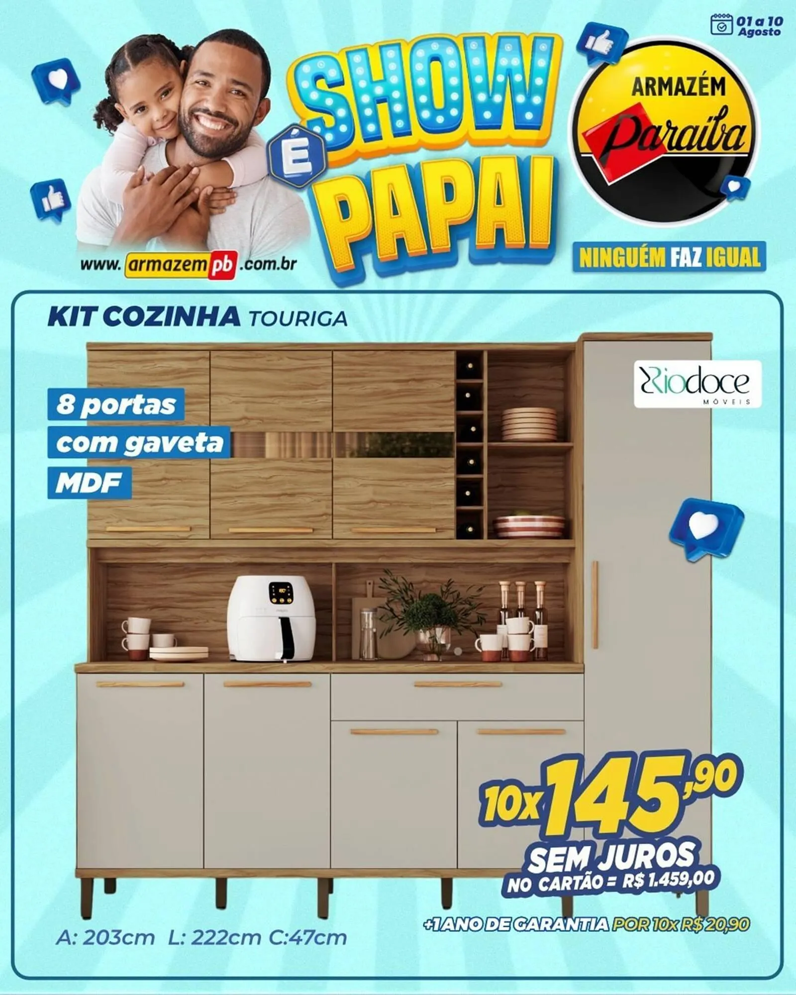 Encarte de Catálogo Armazém Paraíba 8 de agosto até 10 de agosto 2025 - Pagina 3