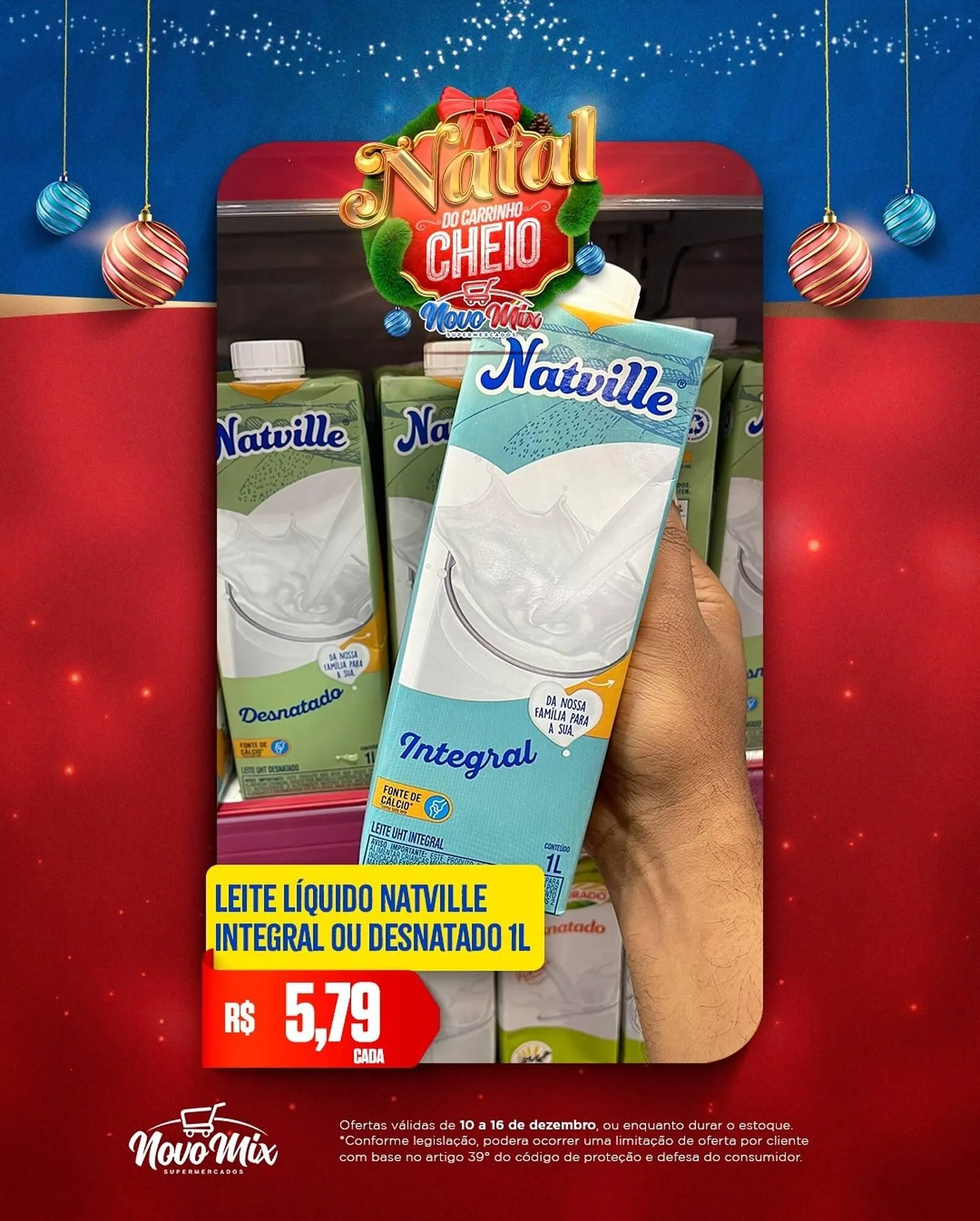 Encarte de Encarte Novo Mix 10 de dezembro até 16 de dezembro 2025 - Pagina 3