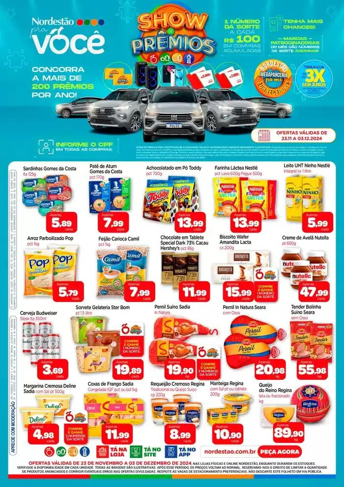 Encarte de Encarte Nordestao 26 de novembro até 3 de dezembro 2024 - Pagina 1