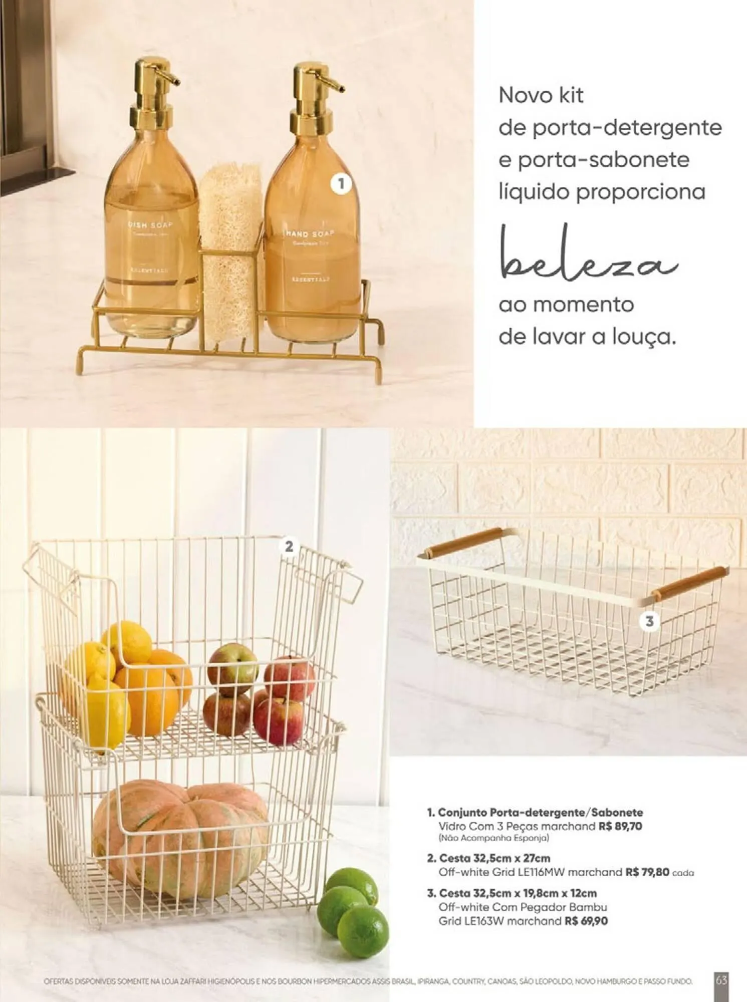 Encarte de Encarte Zaffari 27 de novembro até 29 de março 2026 - Pagina 63