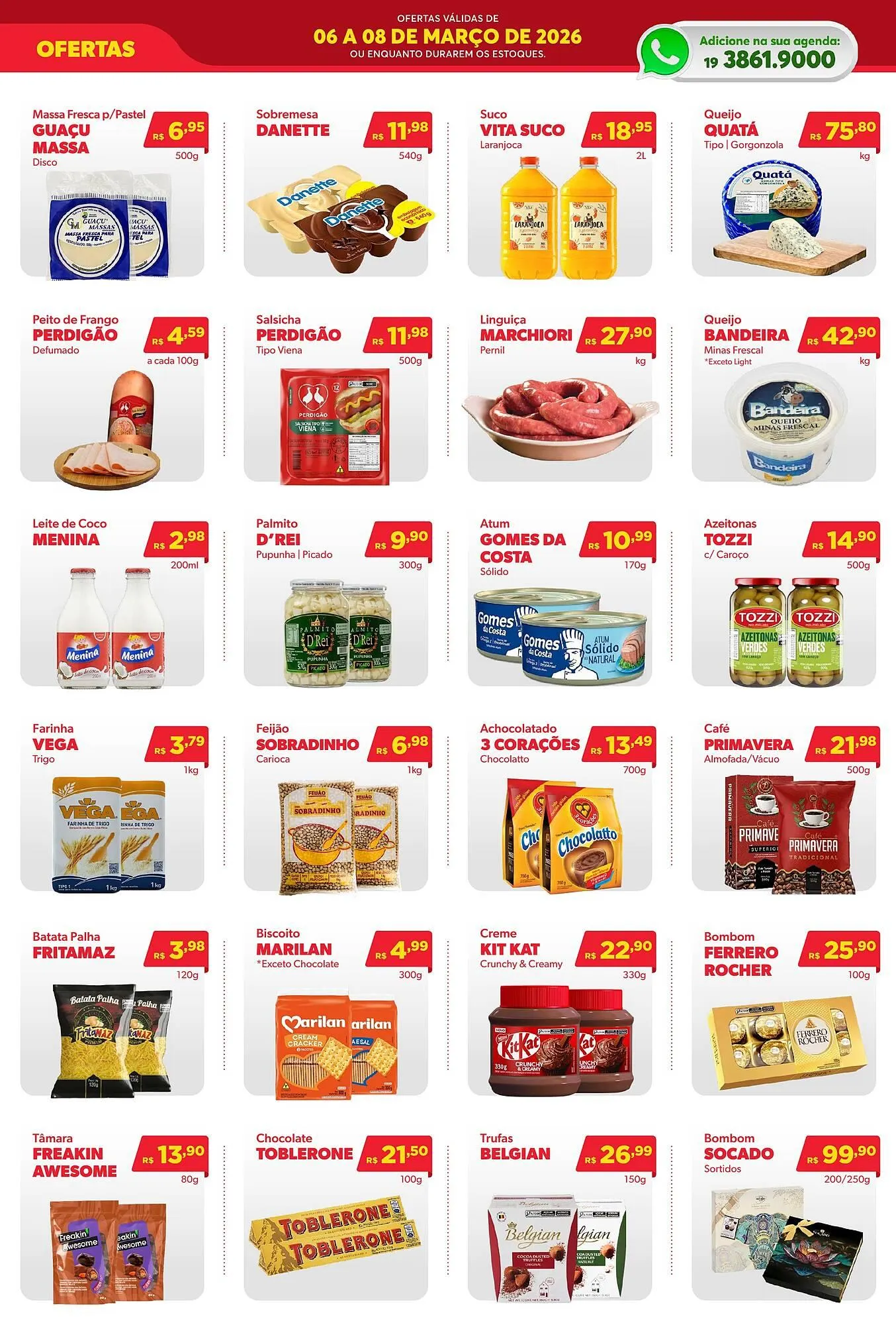 Encarte de Catálogo Big Bom Supermercados 6 de março até 8 de março 2026 - Pagina 3