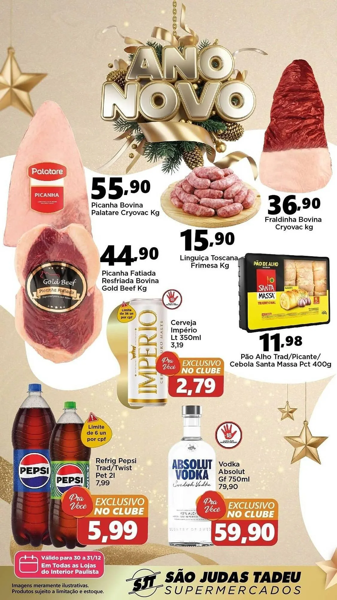 Encarte de Folheto São Judas Tadeu 30 de dezembro até 31 de dezembro 2025 - Pagina 4