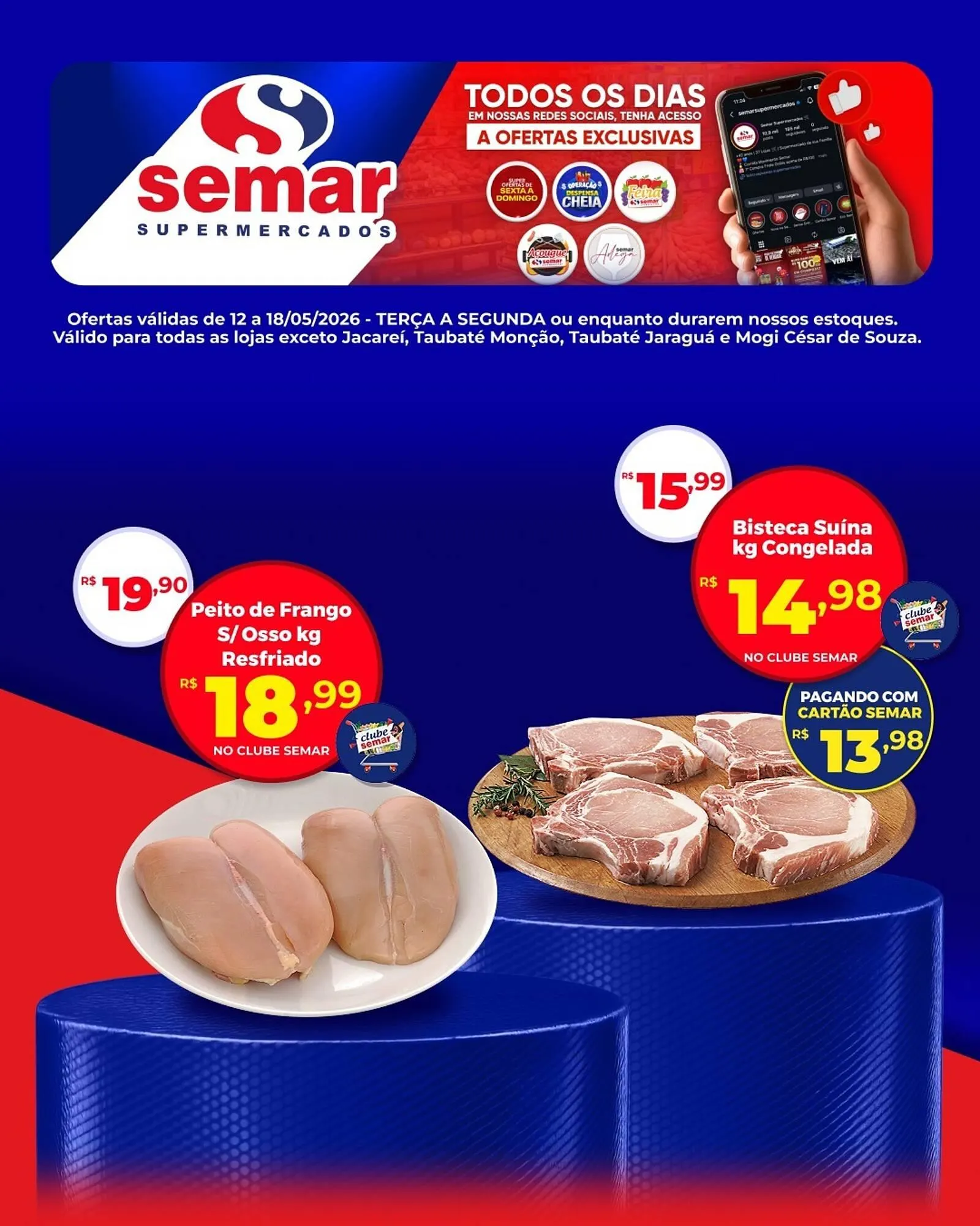 Encarte de Folheto Semar Supermercado 12 de maio até 18 de maio 2026 - Pagina 6