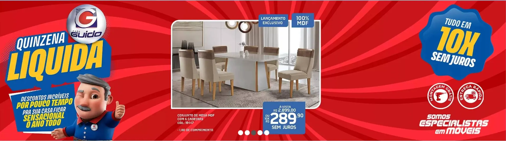 Encarte de Catálogo Lojas Guido 17 de abril até 28 de abril 2025 - Pagina 4