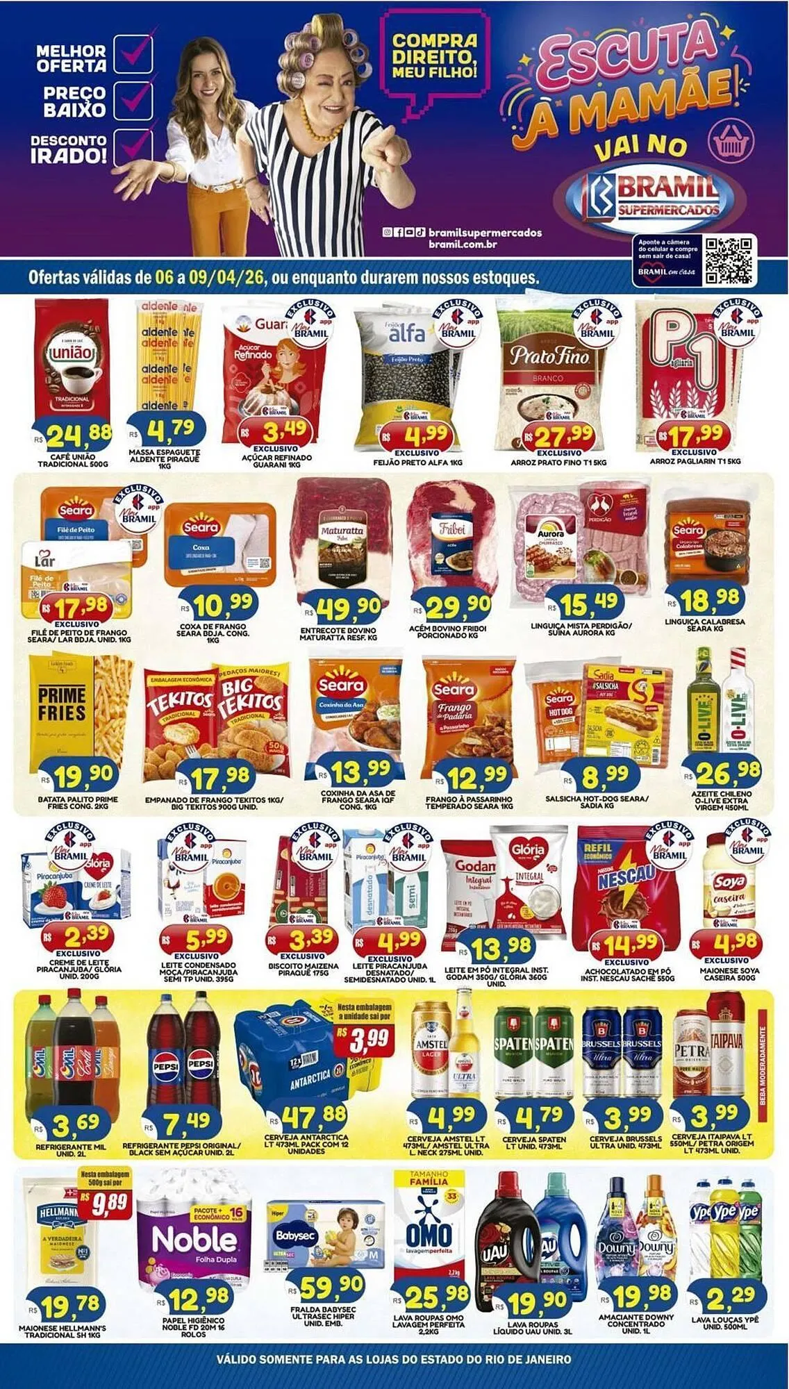 Encarte de Encarte Bramil Supermercados 3 de abril até 12 de abril 2026 - Pagina 2