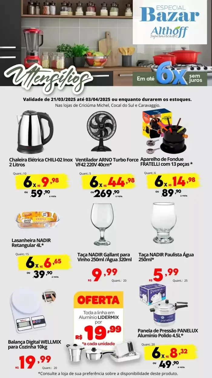 Encarte de Encarte Bazar - CO. 21 de março até 3 de abril 2025 - Pagina 2