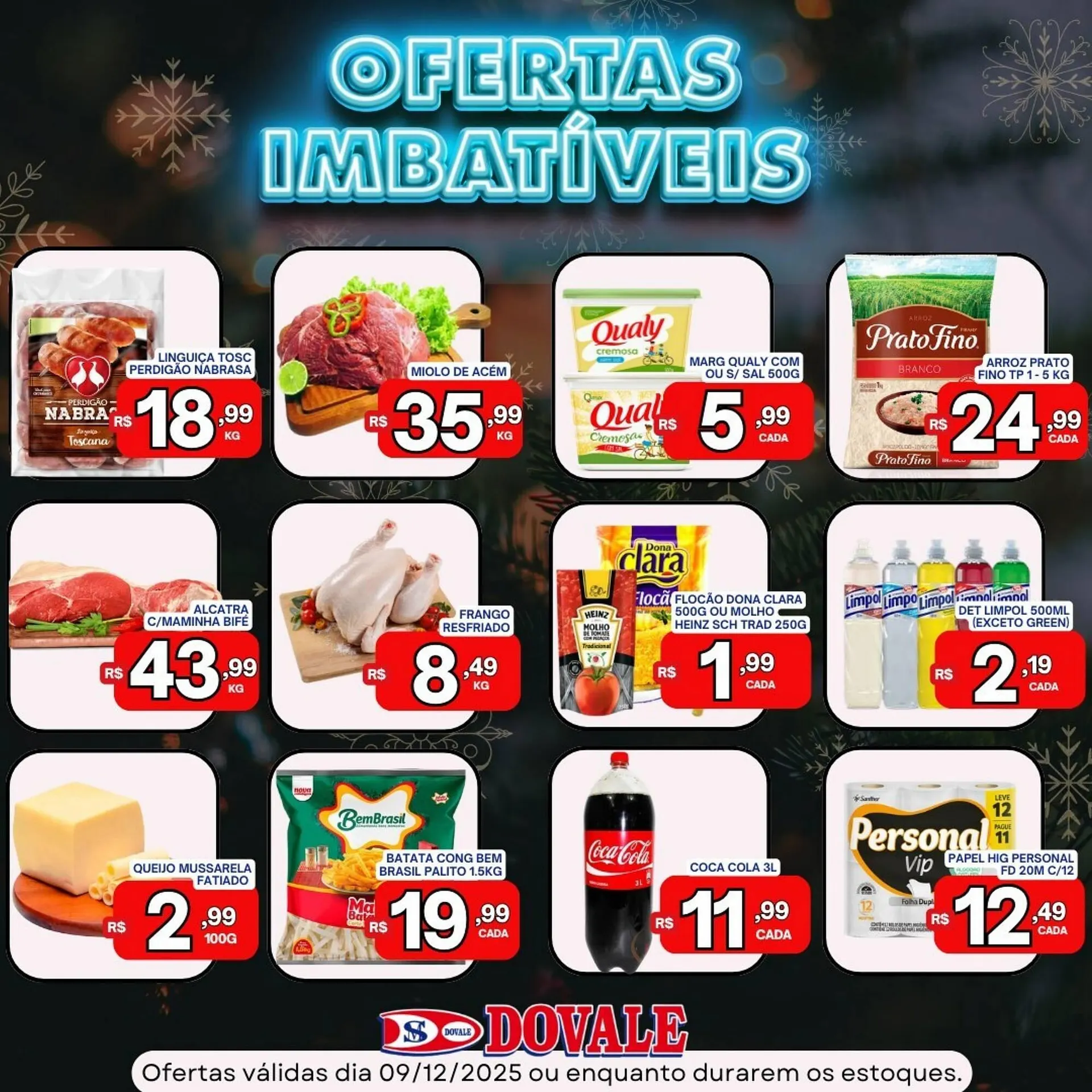 Encarte de Folheto Dovale 8 de dezembro até 9 de dezembro 2025 - Pagina 1