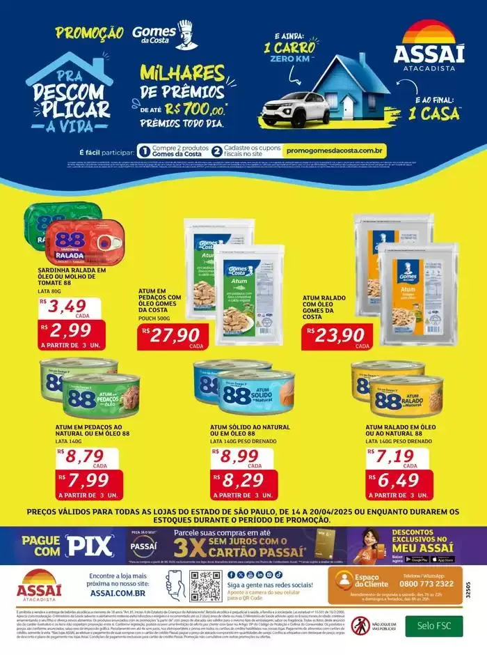 Encarte de Grandes descontos em produtos selecionados 14 de abril até 20 de abril 2025 - Pagina 2