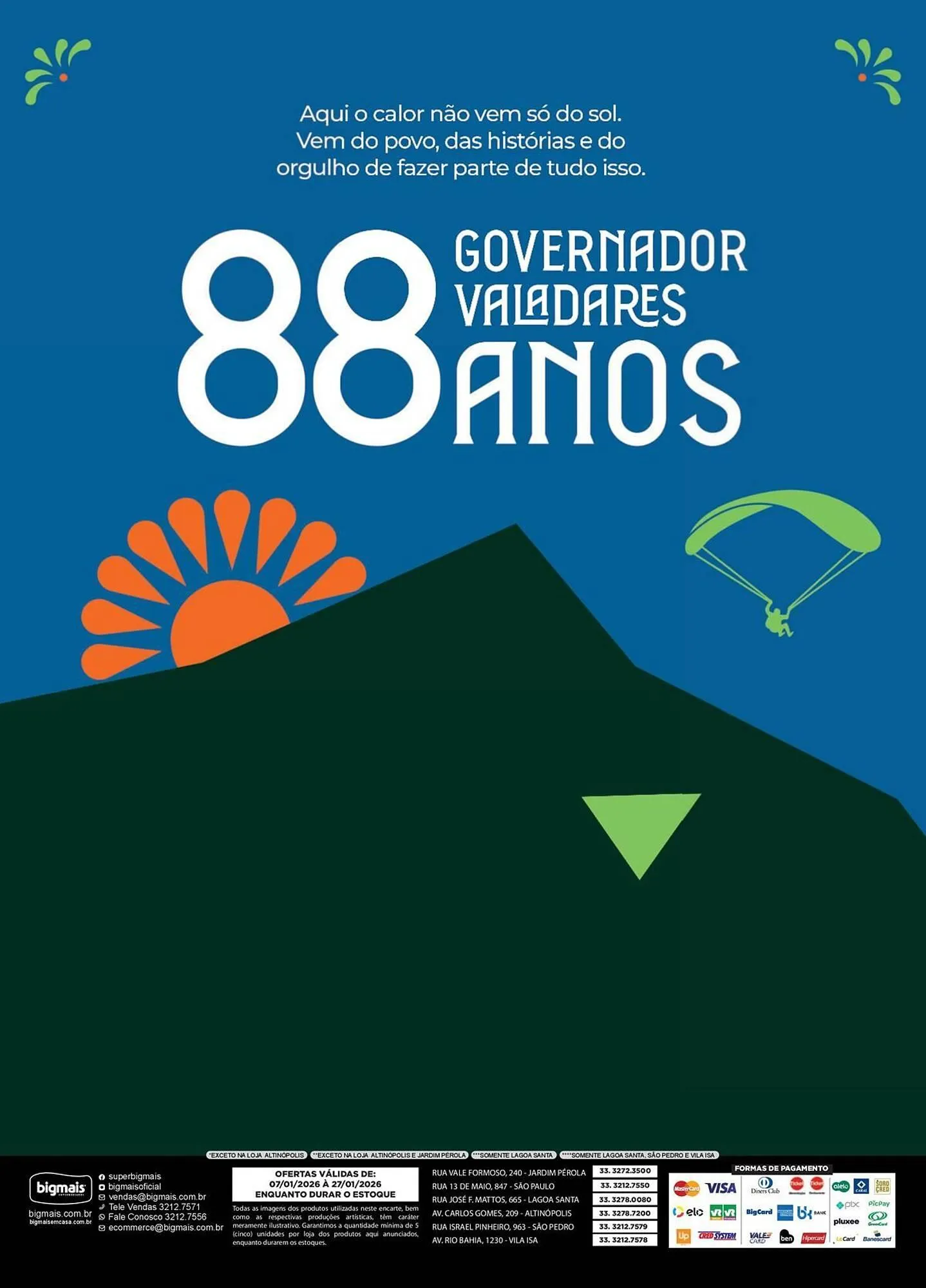 Encarte de Catálogo Big Mais Supermercados 7 de janeiro até 27 de janeiro 2026 - Pagina 16