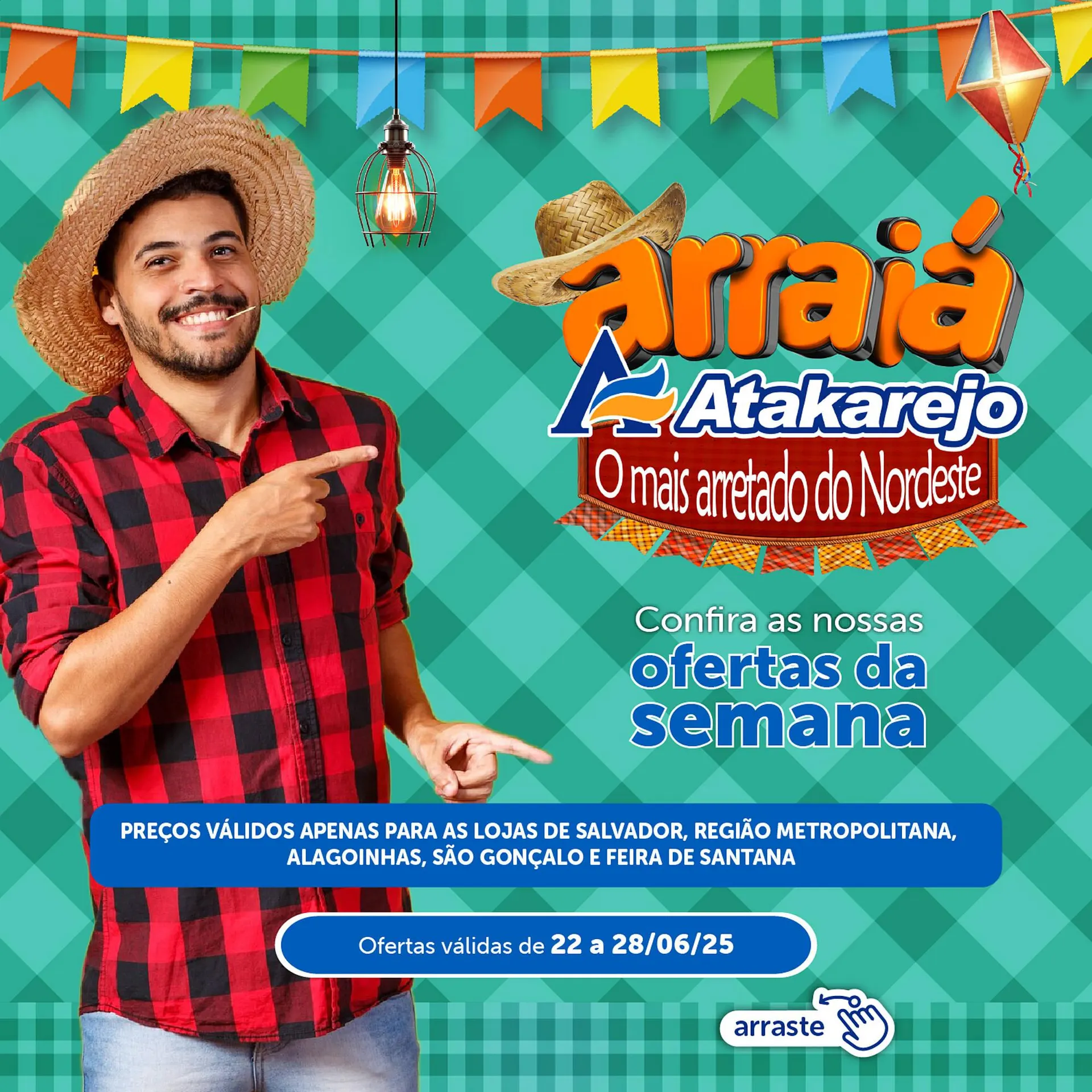 Encarte de Catálogo Atakarejo 22 de junho até 28 de junho 2025 - Pagina 1