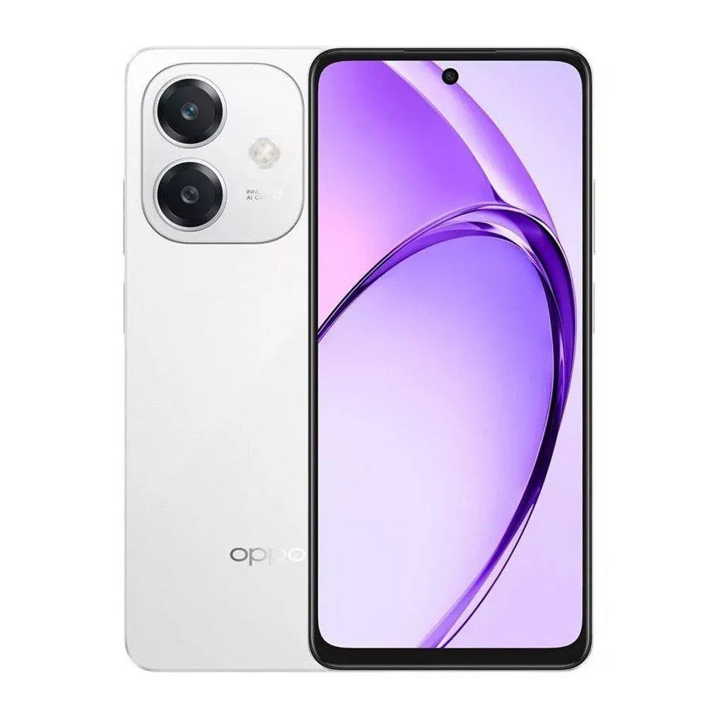 Smartphone OPPO A60 ColorOS 14 Tela 6.67" 256GB Câmera 50MP Qualcomm Snapdragon 6s 4G Gen1 2.1GHz Branco (Código 637131)