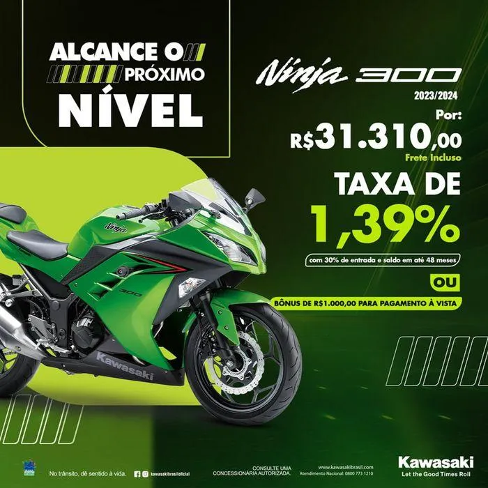 Encarte de Ofertas Kawasaki 22 de março até 15 de maio 2024 - Pagina 2