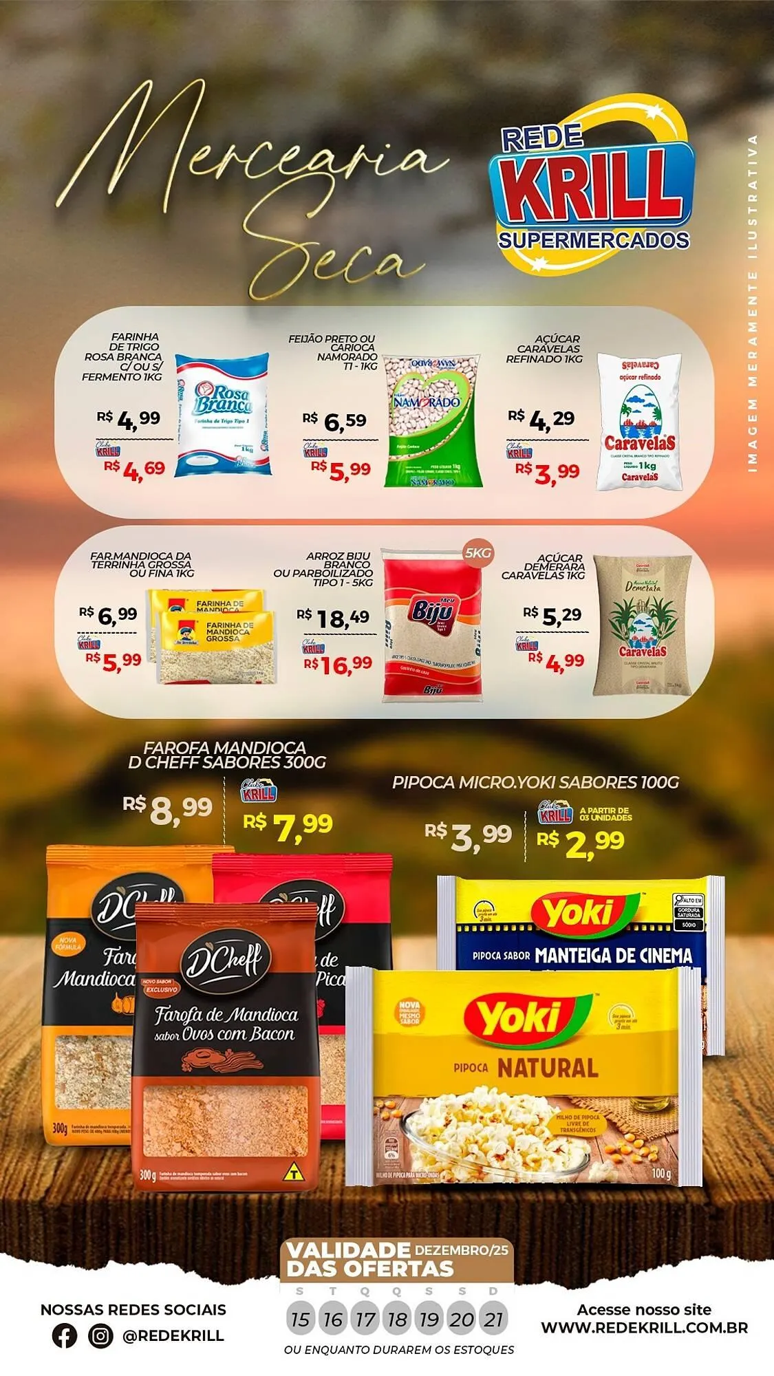 Encarte de Folheto Rede Krill 15 de dezembro até 21 de dezembro 2025 - Pagina 1