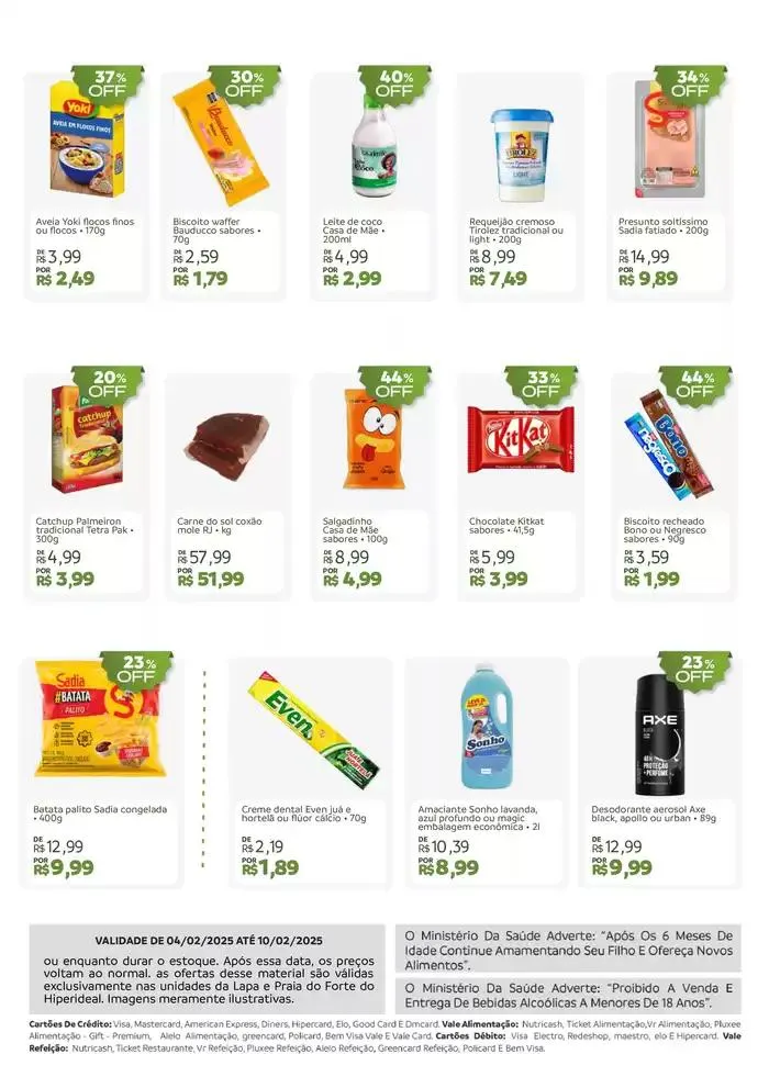 Encarte de Promoções especiais em andamento 4 de fevereiro até 10 de fevereiro 2025 - Pagina 2