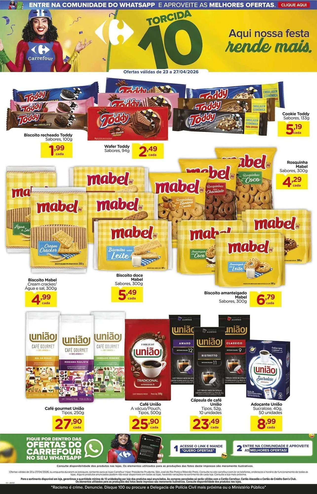 Encarte de Folheto Carrefour 23 de abril até 27 de abril 2026 - Pagina 2