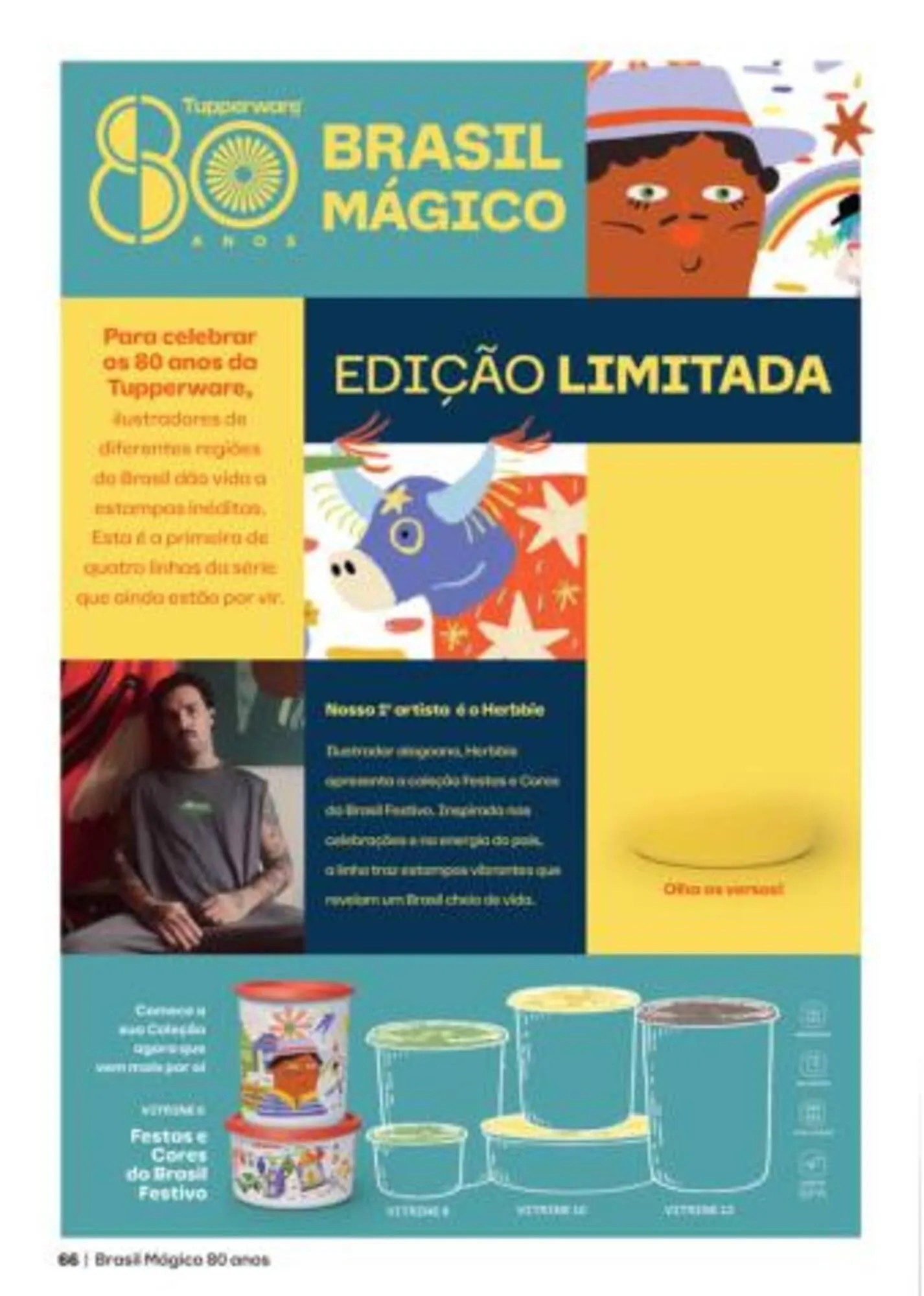 Encarte de Catálogo Tupperware 8 de maio até 30 de junho 2026 - Pagina 66