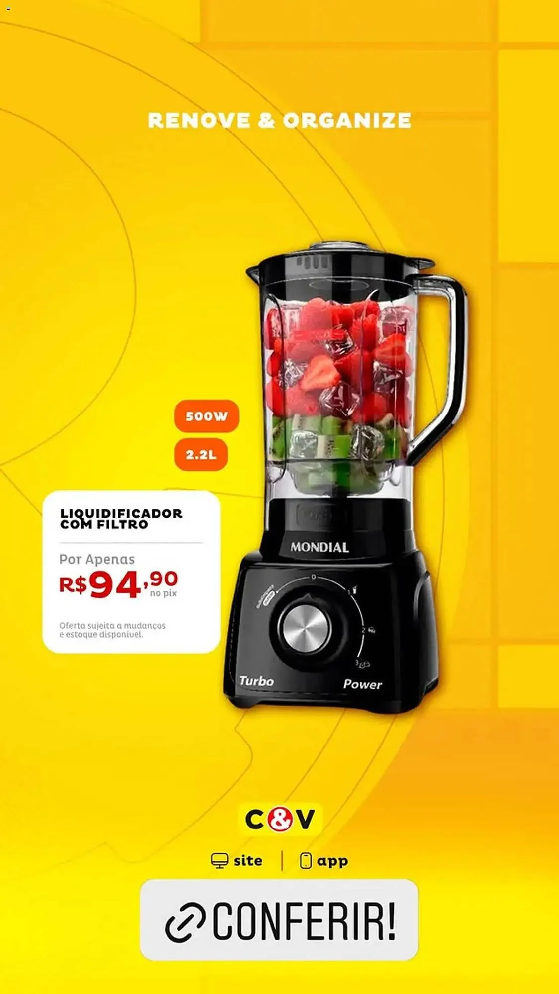 Encarte de Encarte Casa e Vídeo 14 de abril até 21 de abril 2026 - Pagina 5