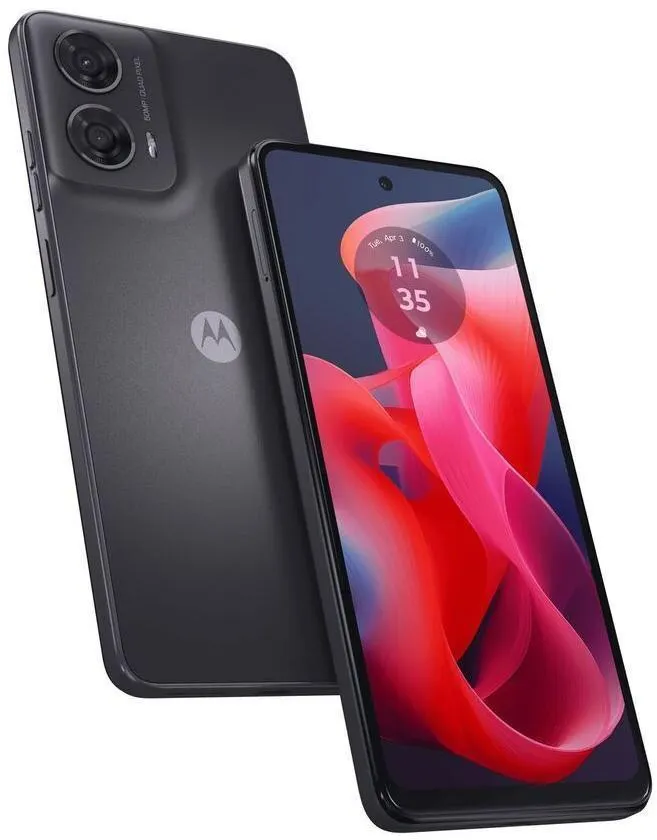 Smartphone / Telefone Celular Motorola G24 128GB 4G Ram Tela 6.6" XT2423-6 Grafite