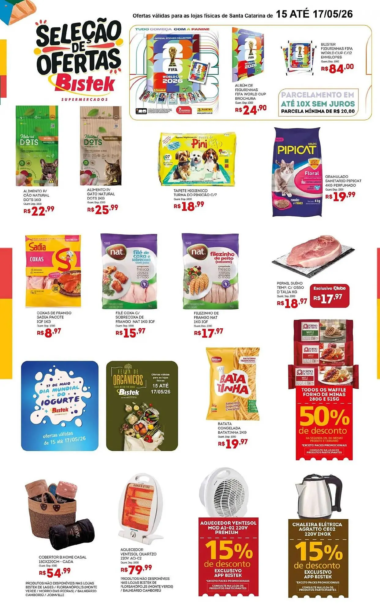 Encarte de Encarte Bistek Supermercados 15 de maio até 17 de maio 2026 - Pagina 4