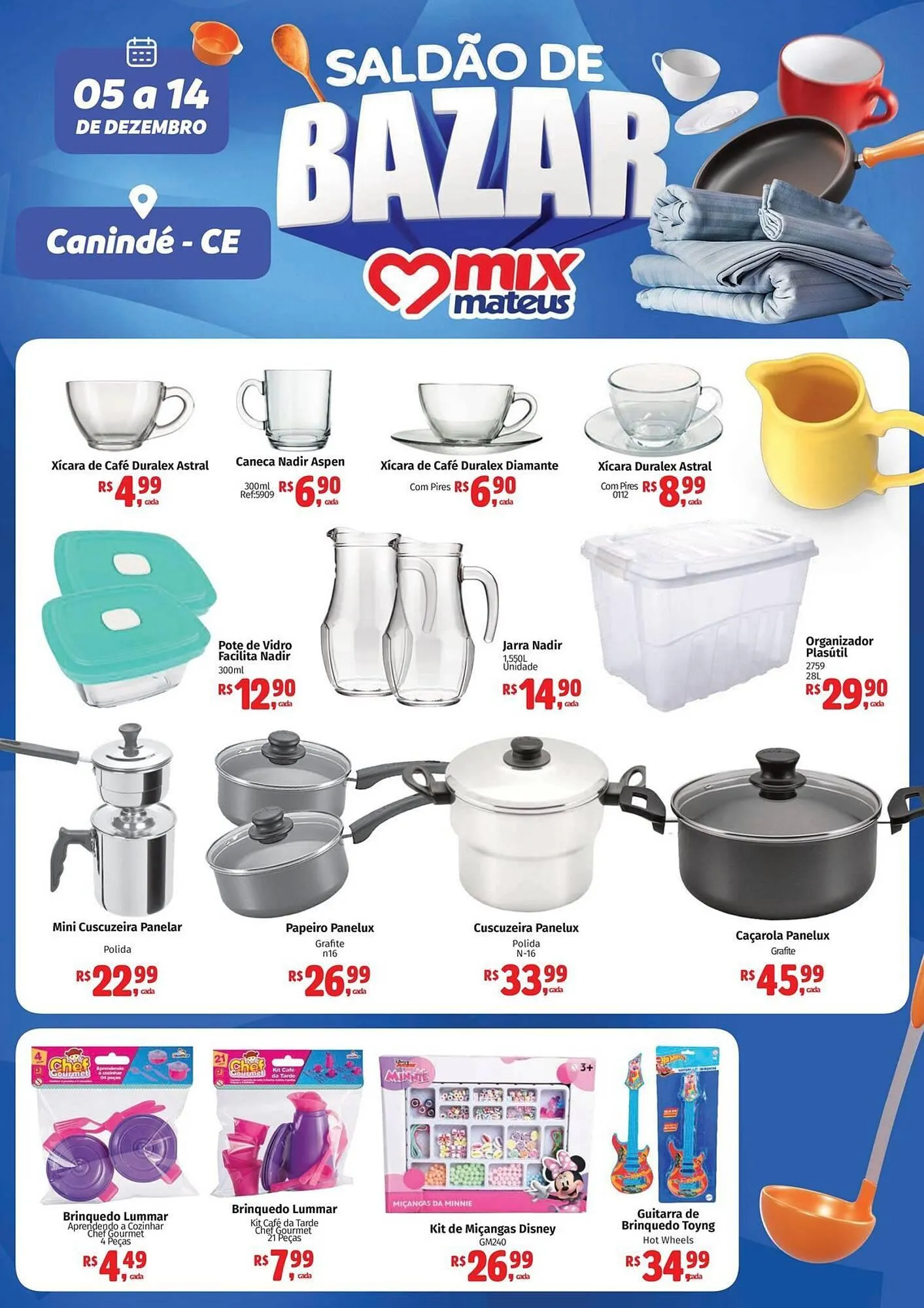 Encarte de Catálogo Supermercados Mateus 5 de dezembro até 14 de dezembro 2025 - Pagina 1