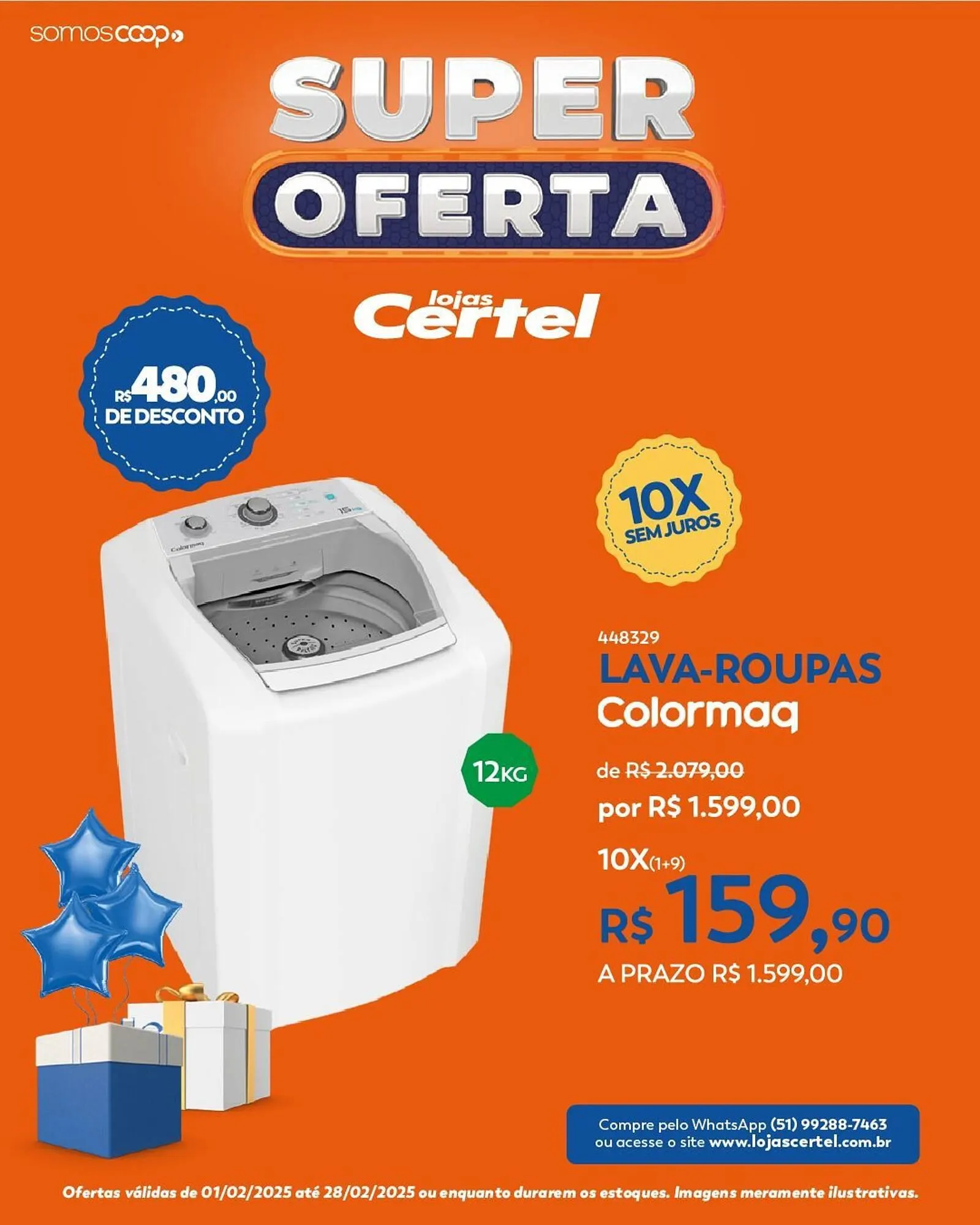 Encarte de Catálogo Lojas Certel 6 de fevereiro até 28 de fevereiro 2025 - Pagina 5
