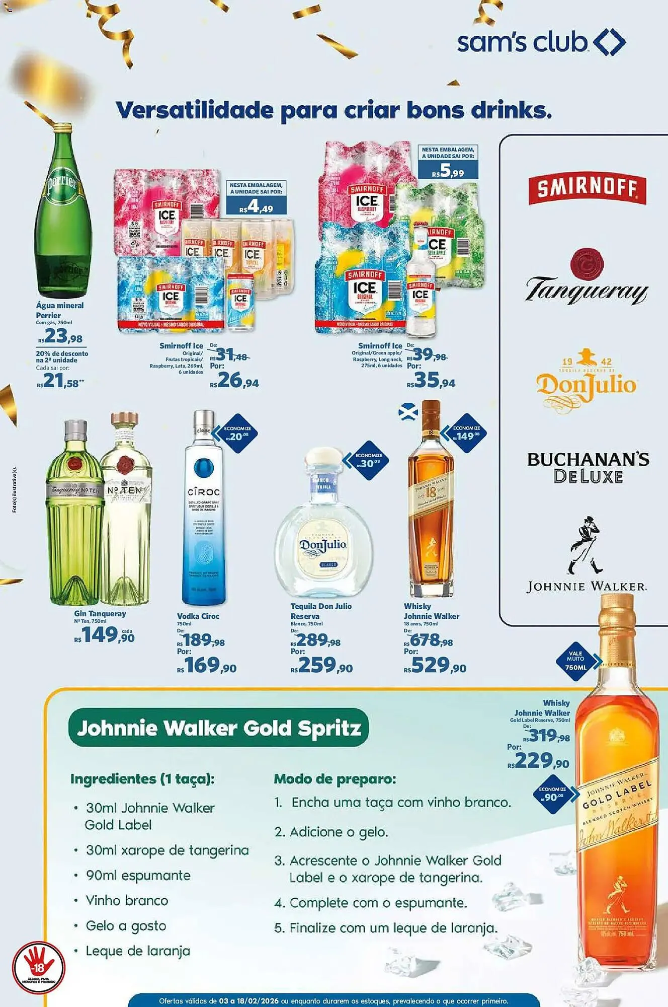 Encarte de Folheto Sam's Club 3 de fevereiro até 18 de fevereiro 2026 - Pagina 4