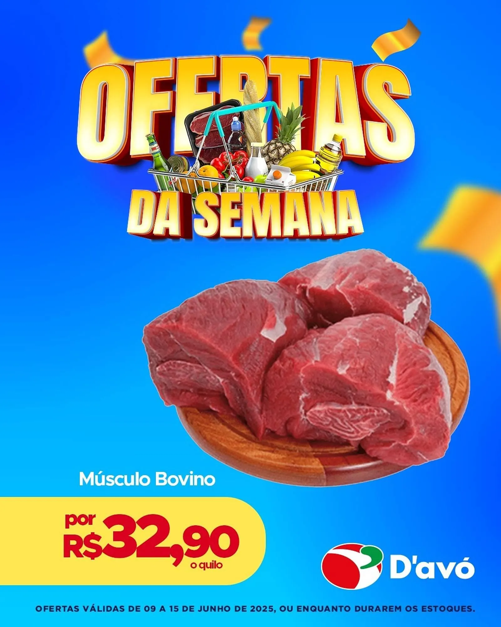 Encarte de Catálogo D'avó Supermercado 11 de junho até 15 de junho 2025 - Pagina 1